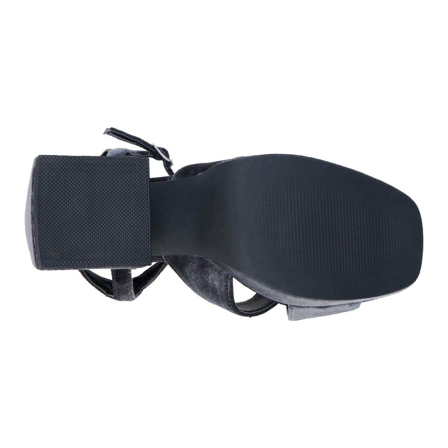 Peltz Shoes Women's Coconuts by Matisse Robin Sandal GREY VELVET ROBIN GREY VELVET