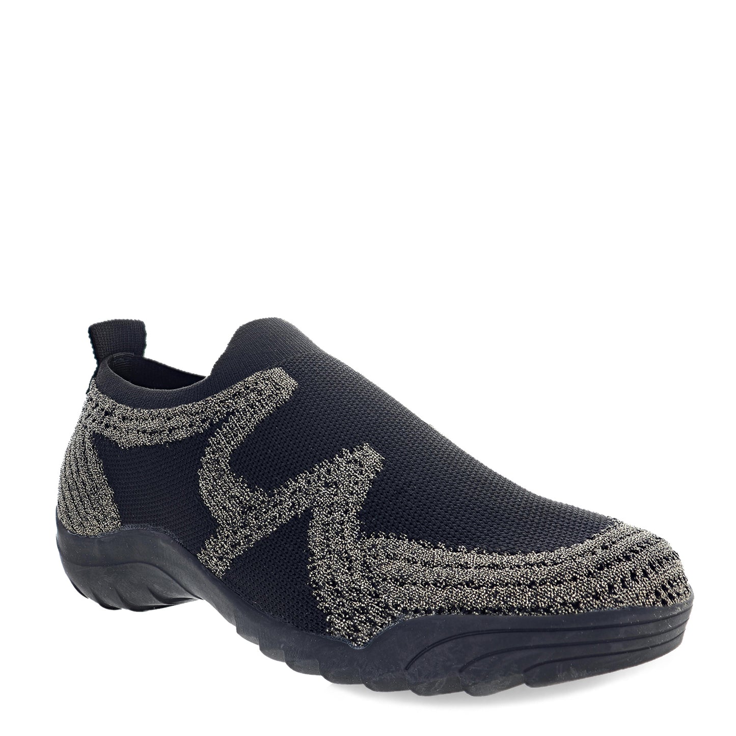 Peltz Shoes Women's Bernie Mev Romi Slip-On BLACK BRONZE ROMI BK BZE