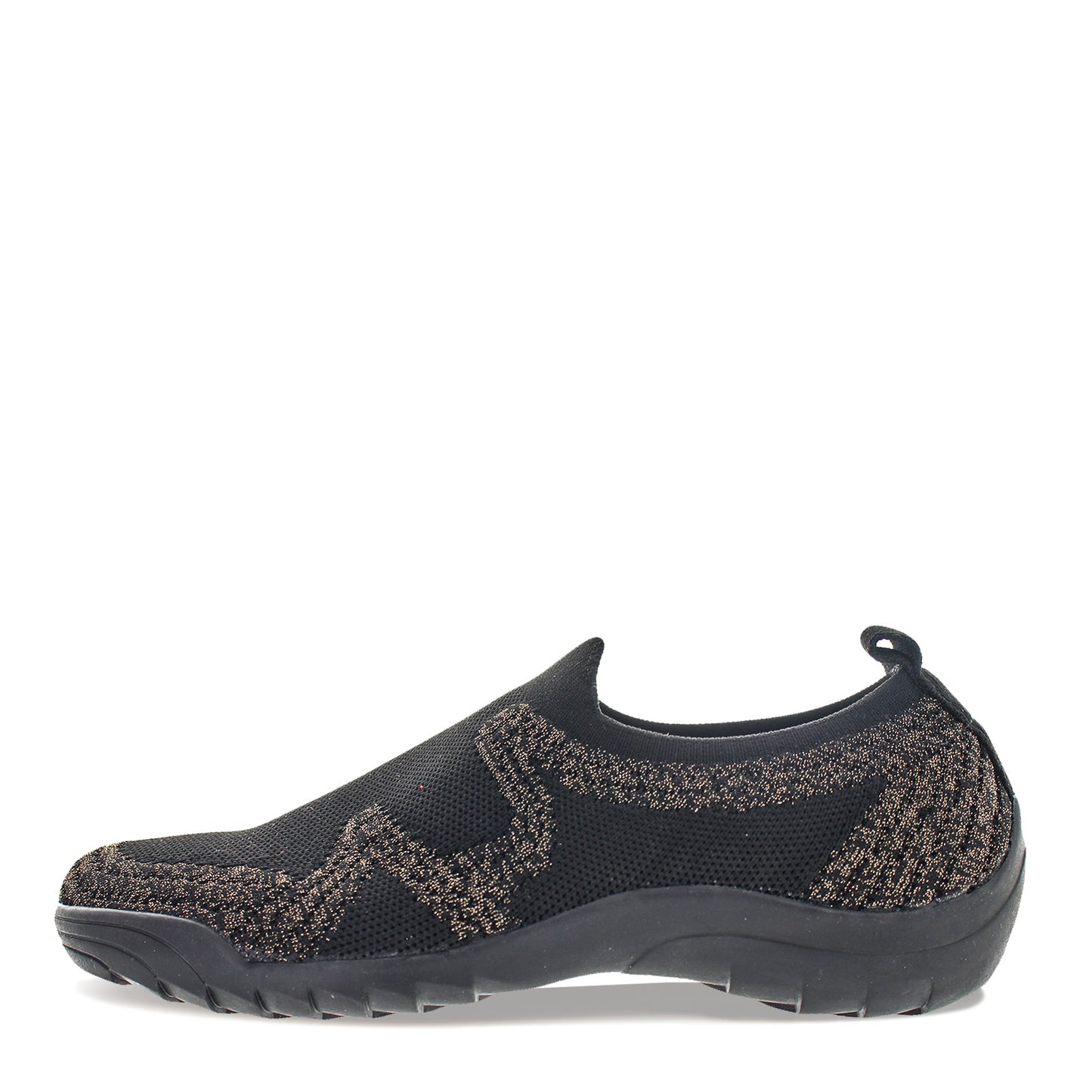 Peltz Shoes Women's Bernie Mev Romi Slip-On BLACK BRONZE ROMI BK BZE