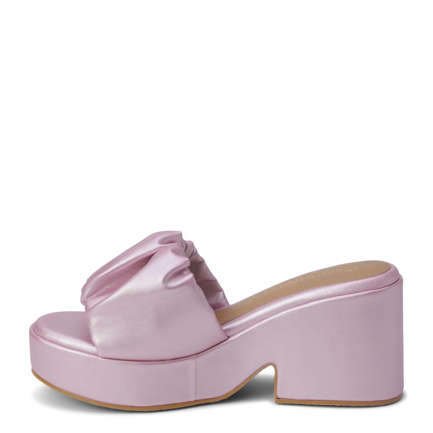 Peltz Shoes Women's Coconuts By Matisse Rue Sandal ROSE METALLIC RUE ROSE METALLIC