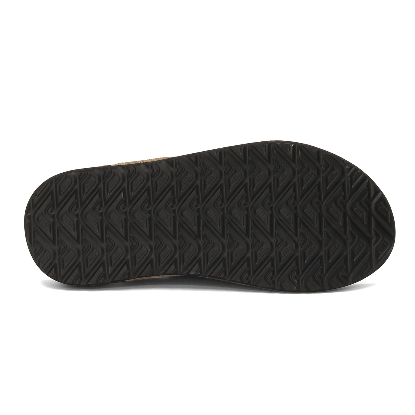 Peltz Shoes Men's Reef Cushion Bounce Thong Sandal Brown/Tan RF0A3FDI-BTN