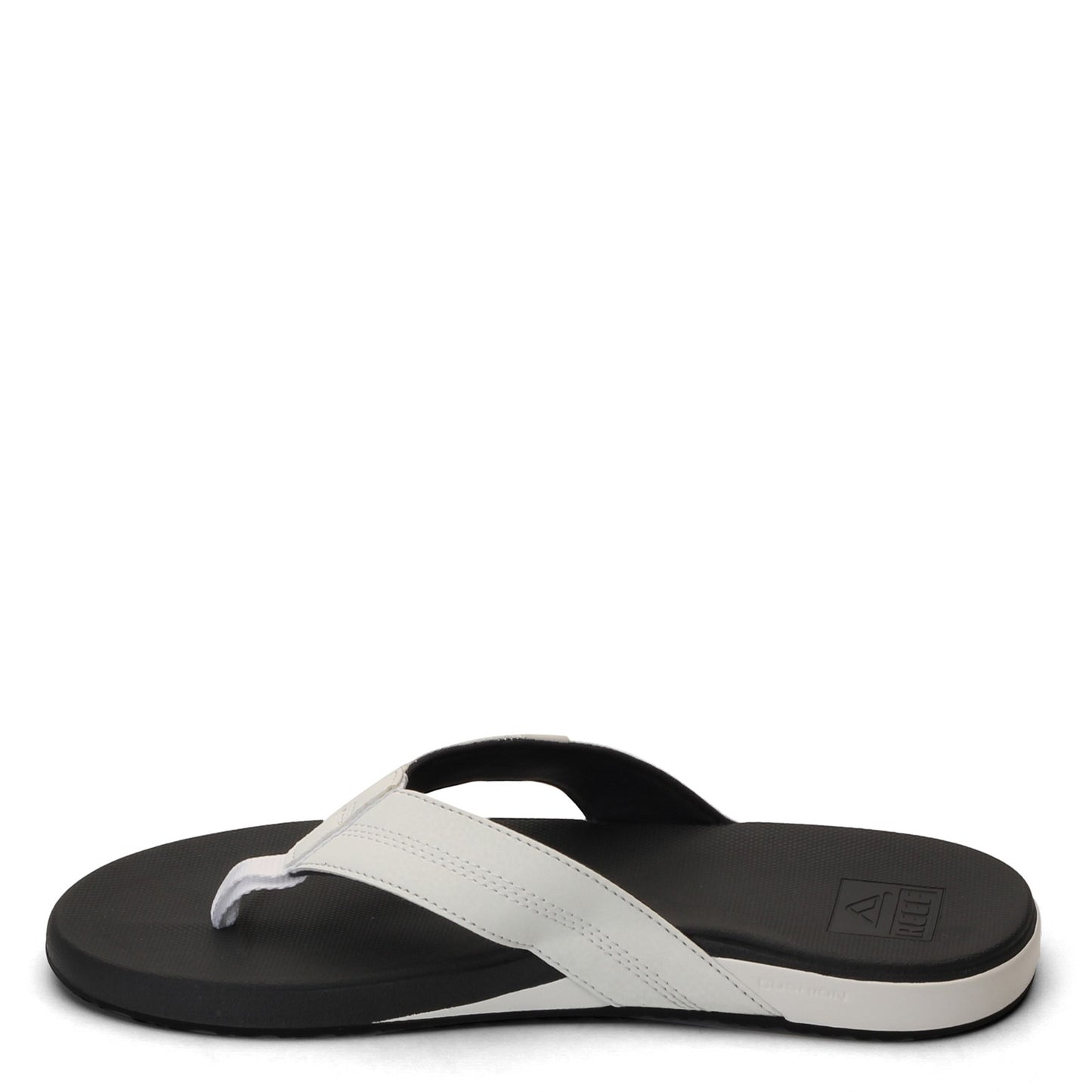 Peltz Shoes Men's Reef Cushion Bounce Sandal White/Grey RF0A3FDI-WHC