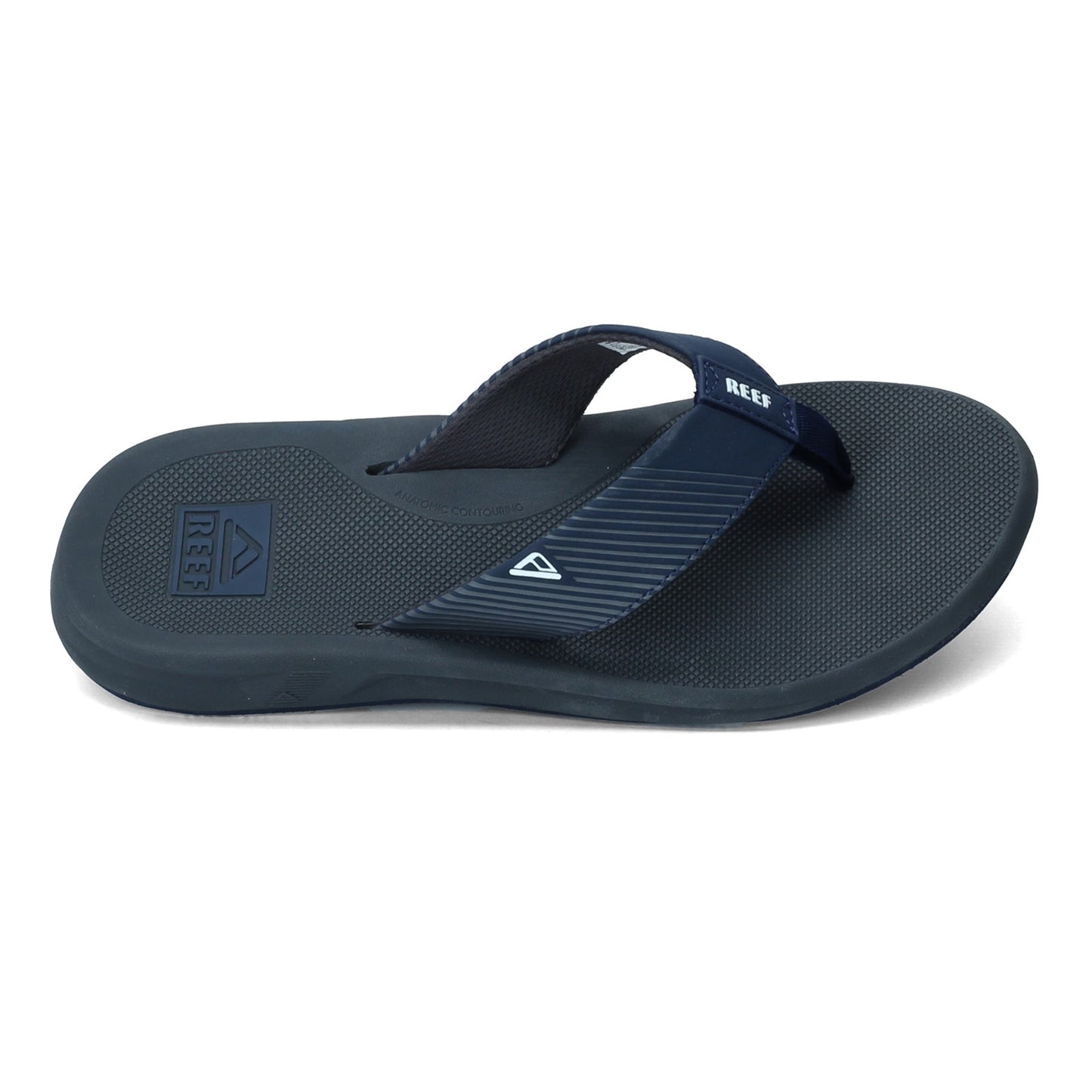 Peltz Shoes Men's Reef Phantom II Sandal Grey/Navy RF0A3YMH-GNV