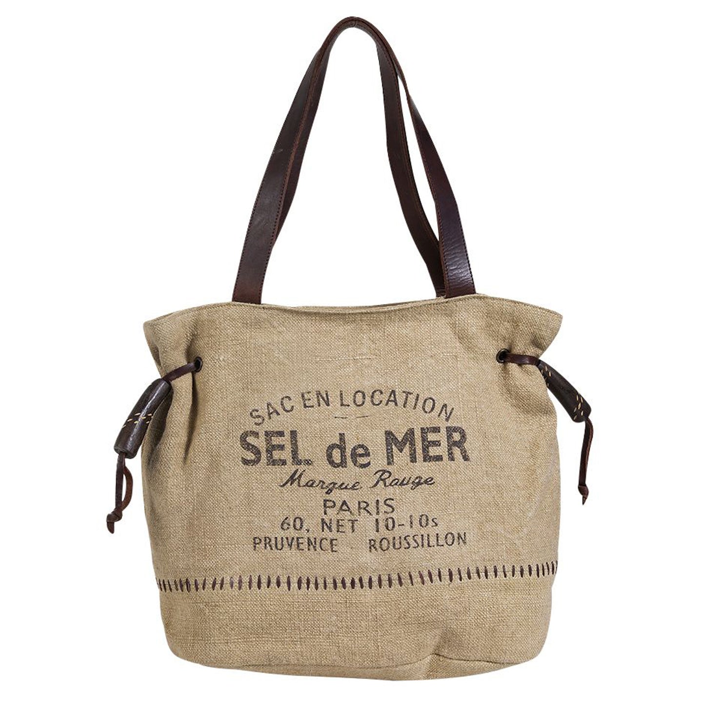 Peltz Shoes Myra Bag Sel de Mer Tote Bag NATURAL S-7528