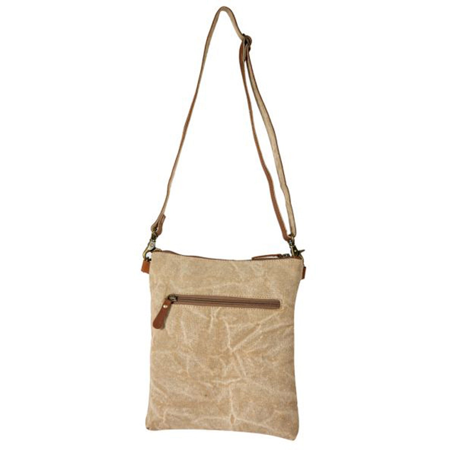Peltz Shoes Myra Bag Yesteryear Small Crossbody Tan Multi S-7958
