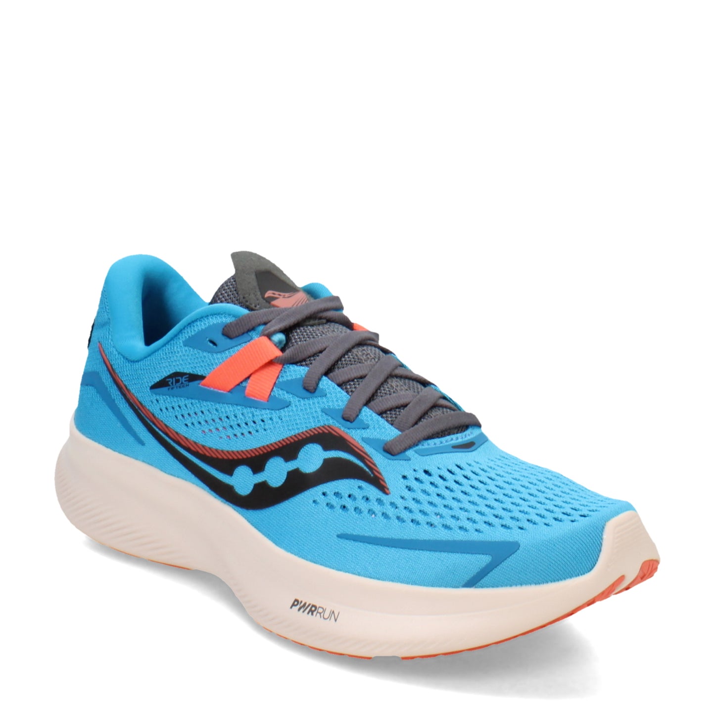Peltz Shoes Women's Saucony Ride 15 Running Shoe OCEAN S10729-31
