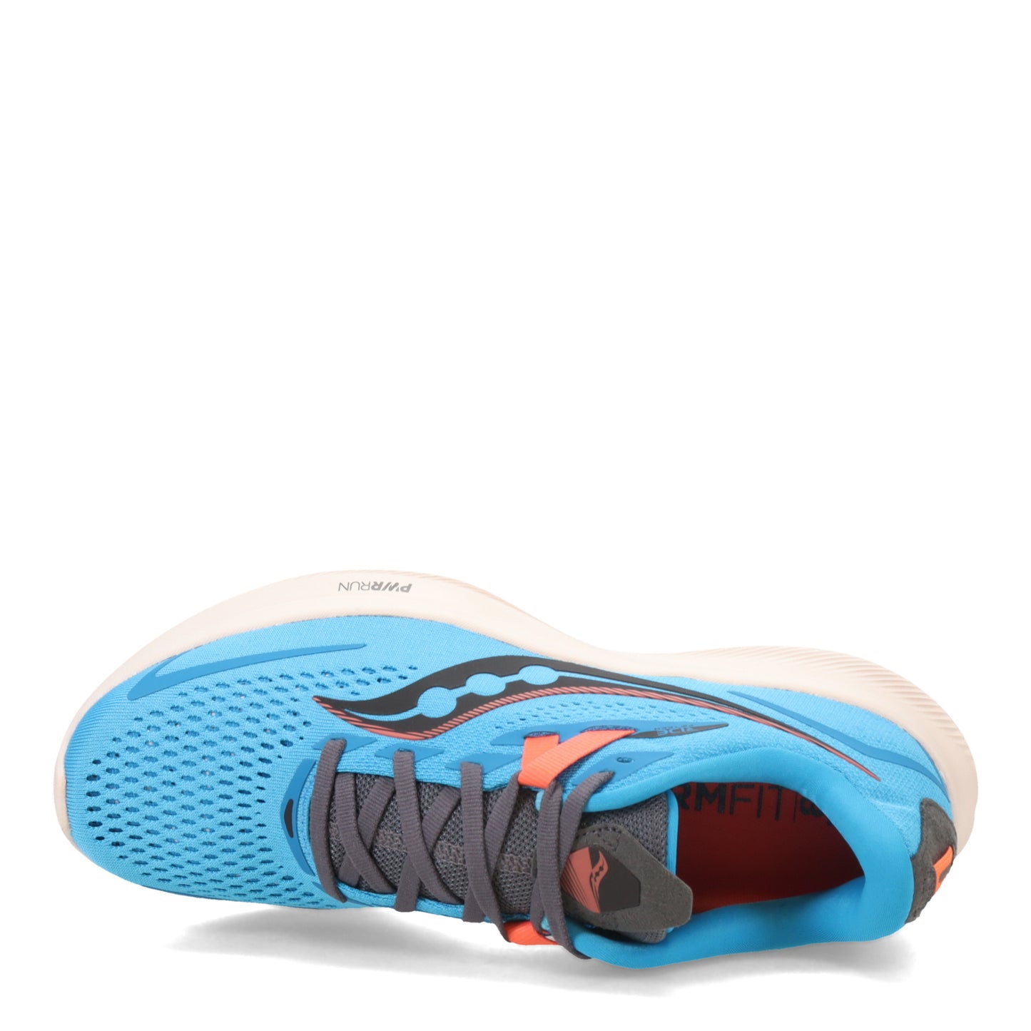 Peltz Shoes Women's Saucony Ride 15 Running Shoe OCEAN S10729-31