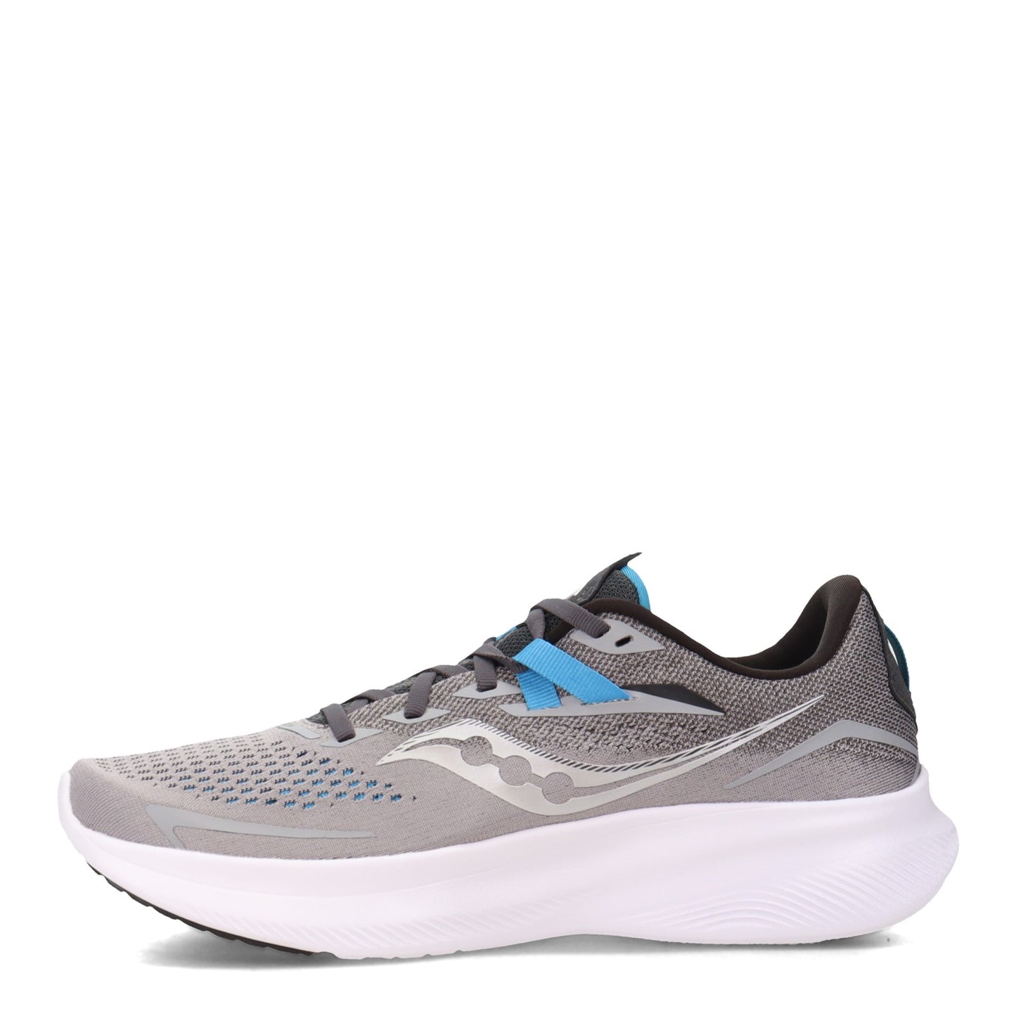 Peltz Shoes Men's Saucony Ride 15 Running Shoe ALLOY S20729-15