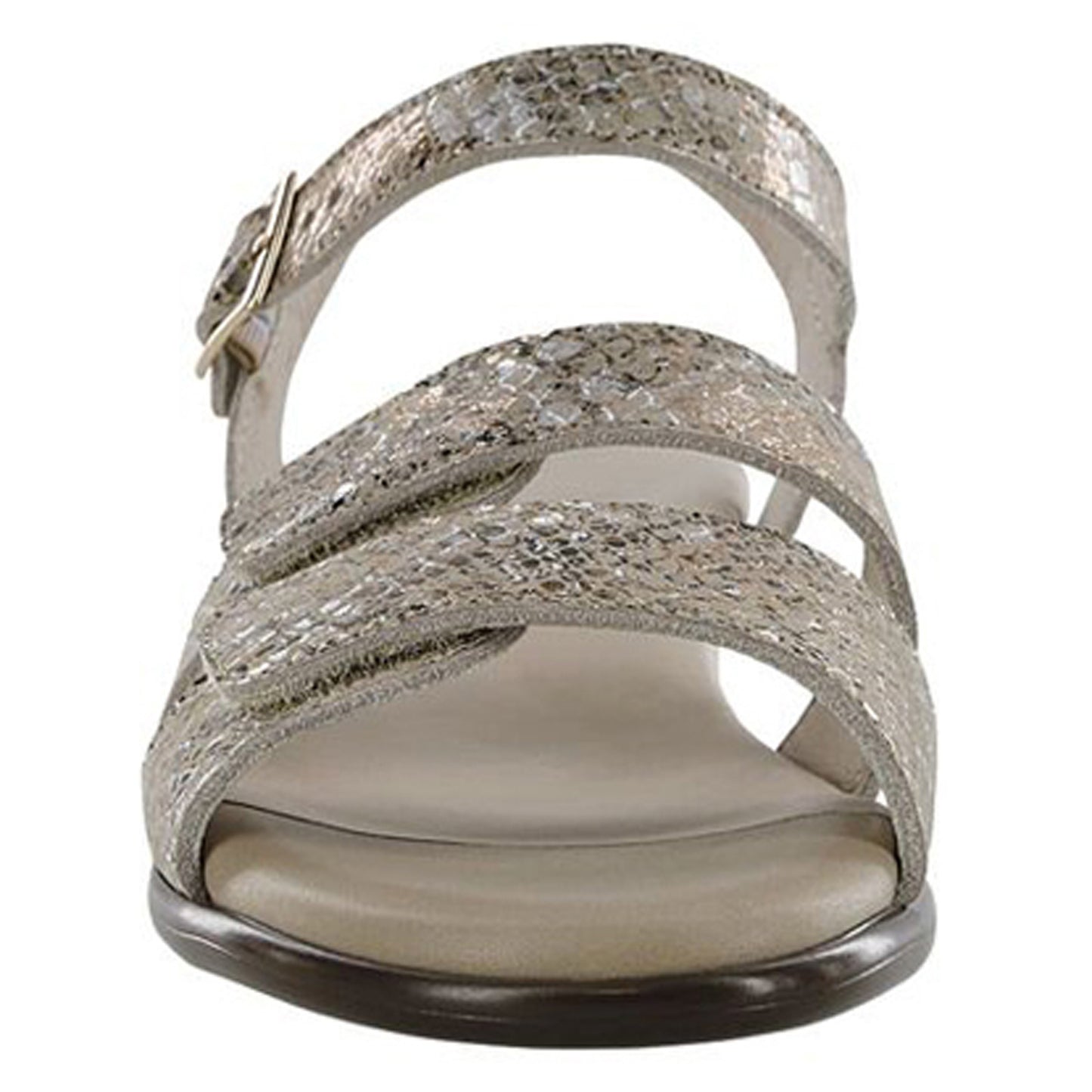 Peltz Shoes Women's SAS Savanna Sandal GOLD SNAKE SAVANNA GOLD