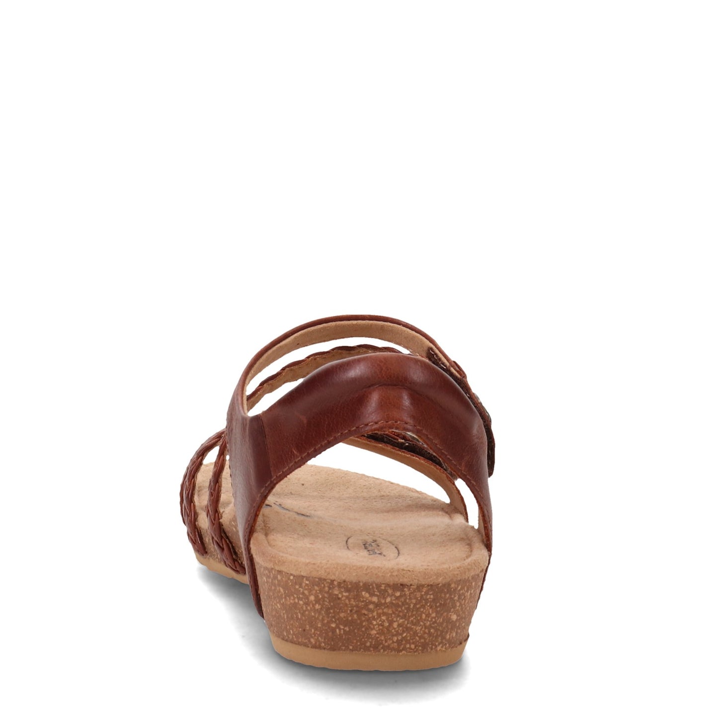 Peltz Shoes Women's Aetrex Jillian Sandal WALNUT SC441