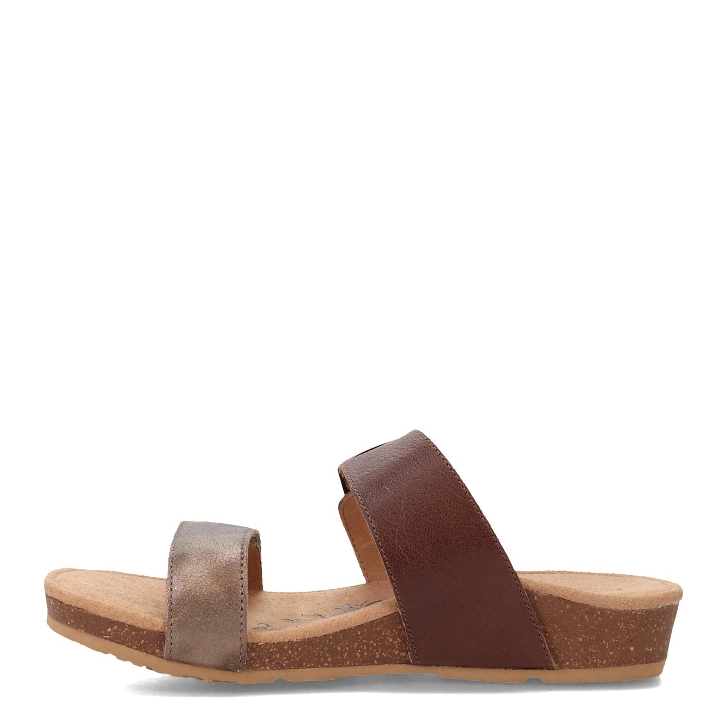 Peltz Shoes Women's Aetrex Daisy Sandal BROWN SC542