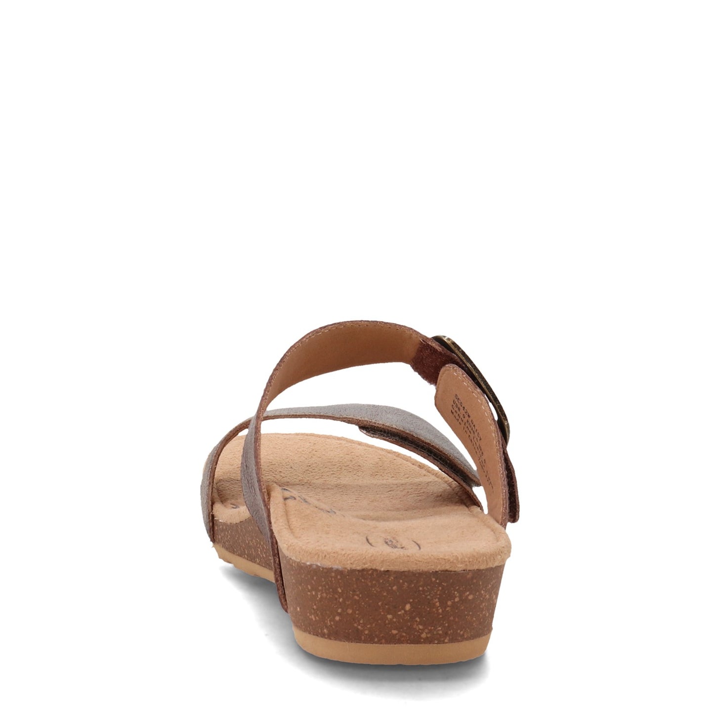 Peltz Shoes Women's Aetrex Daisy Sandal BROWN SC542