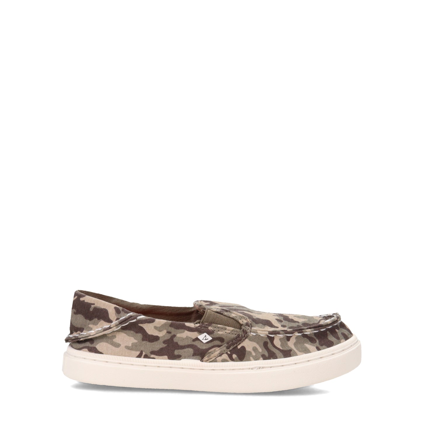 Peltz Shoes Boy's Sperry Salty Washable Slip-On - Little Kid & Big Kid CAMO SCK265474