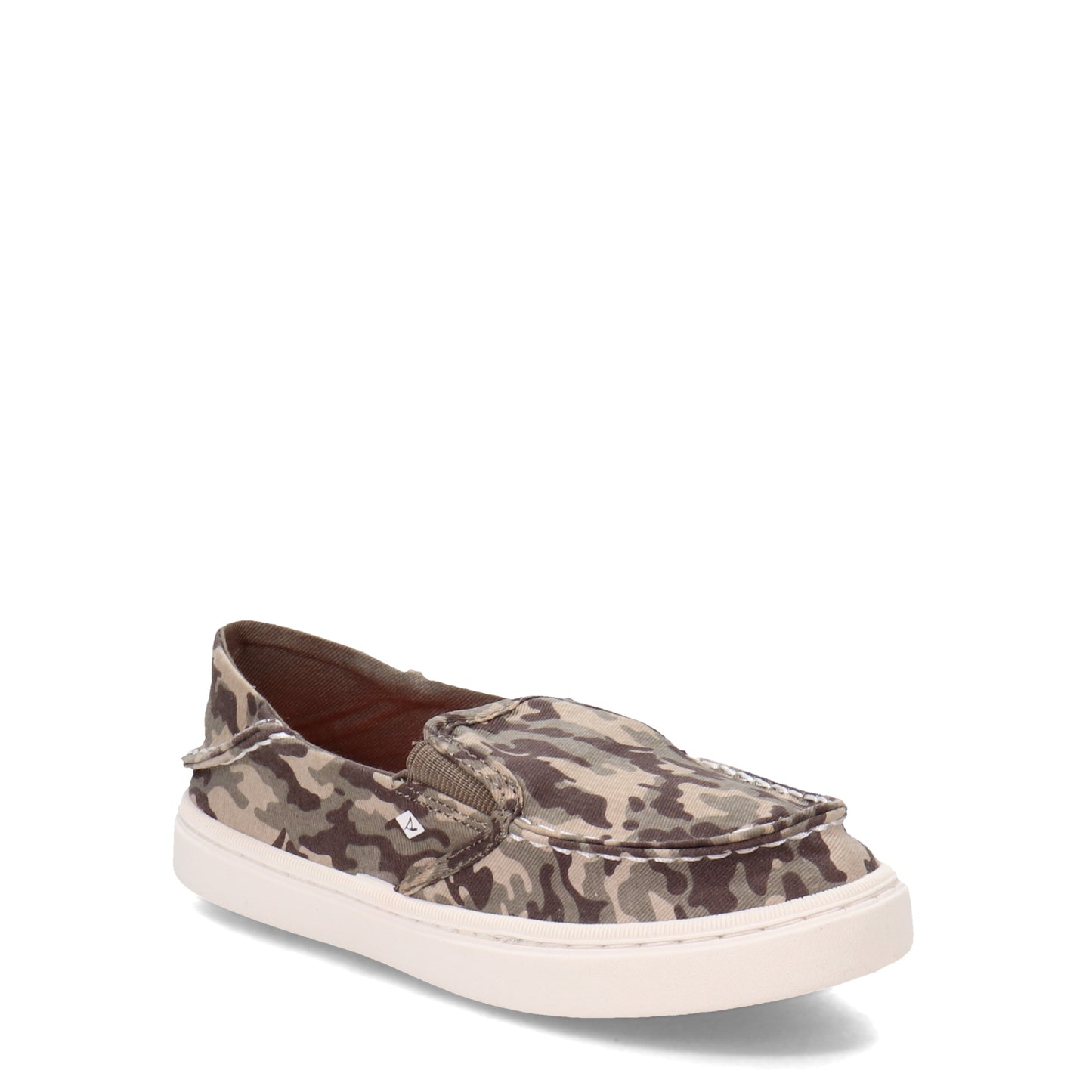 Peltz Shoes Boy's Sperry Salty Washable Slip-On - Little Kid & Big Kid CAMO SCK265474