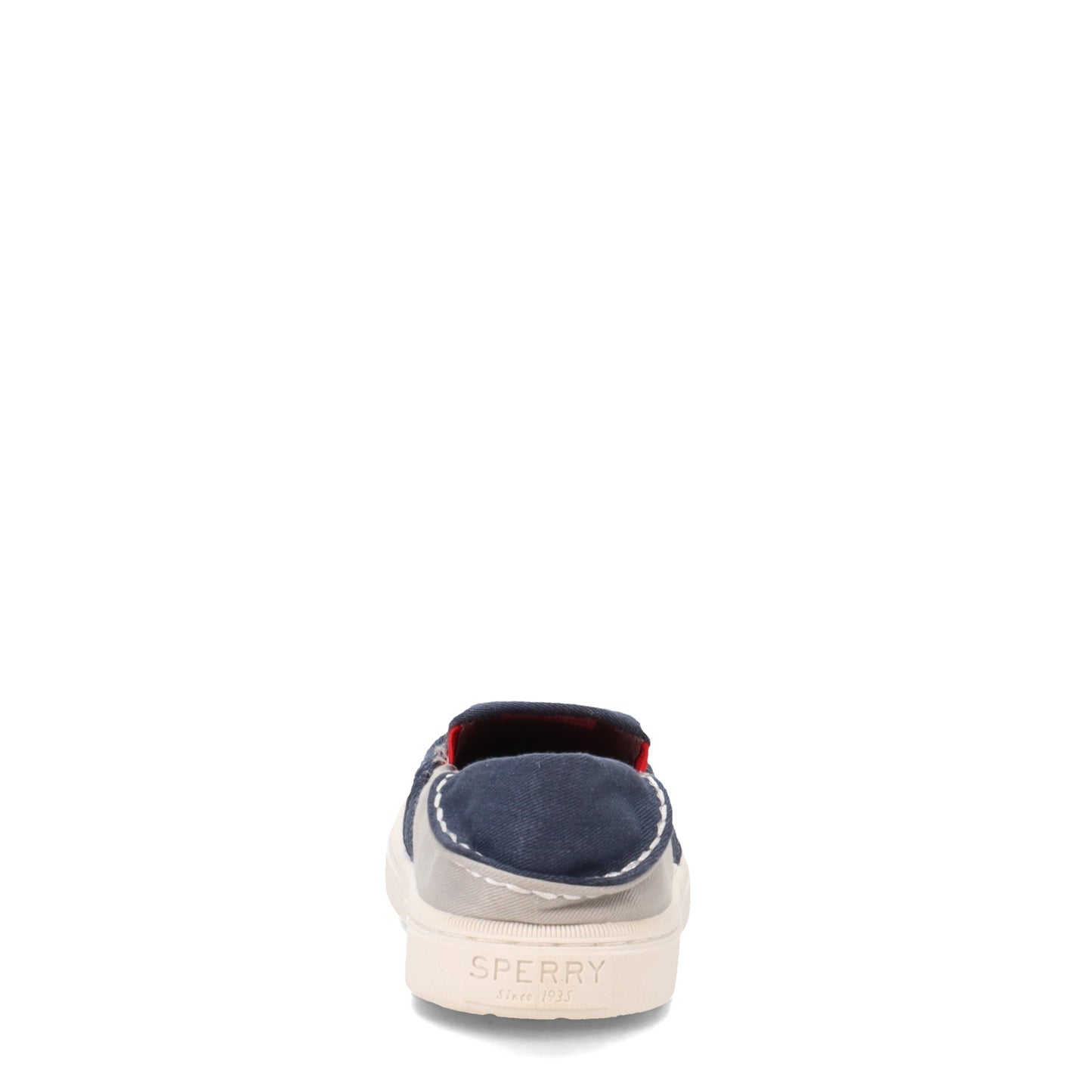 Peltz Shoes Boy's Sperry Salty Washable Slip-On - Little Kid & Big Kid NAVY SCK265987