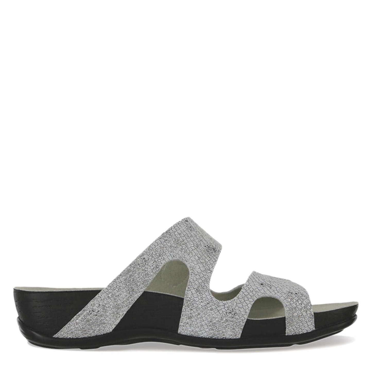 Peltz Shoes Women's SAS Seaside Sandal PLATA SEASIDE PLATA