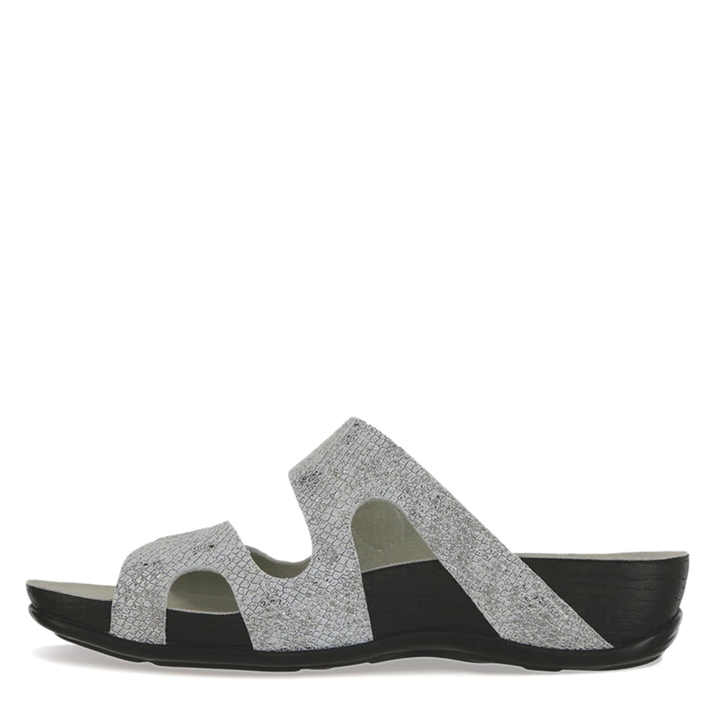 Peltz Shoes Women's SAS Seaside Sandal PLATA SEASIDE PLATA