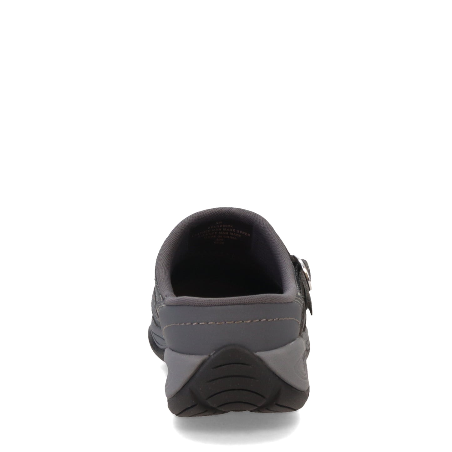 Peltz Shoes Women's Easy Spirit Equinox Clog DARK GRAY SEEQUINOX-DGR01
