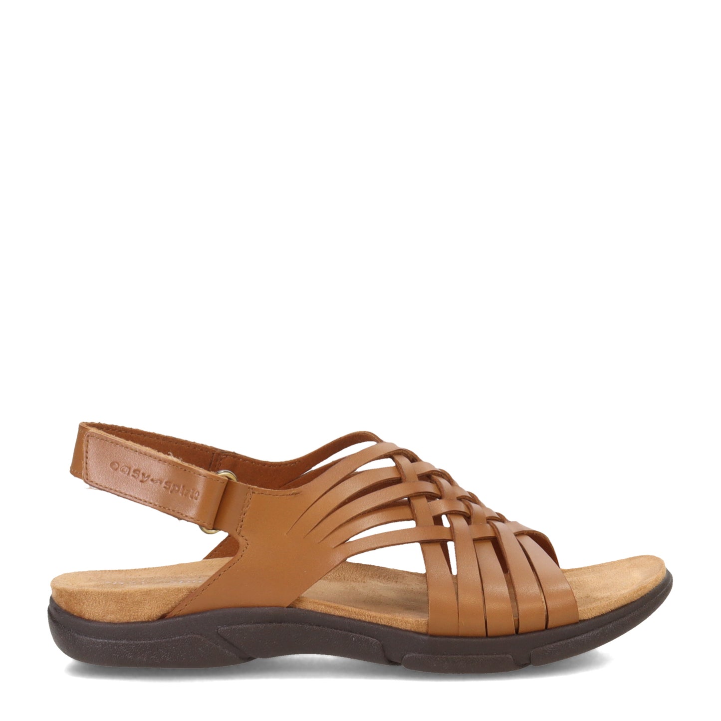 Peltz Shoes Women's Easy Spirit Mar Sandal BROWN SEMAR-MBR01