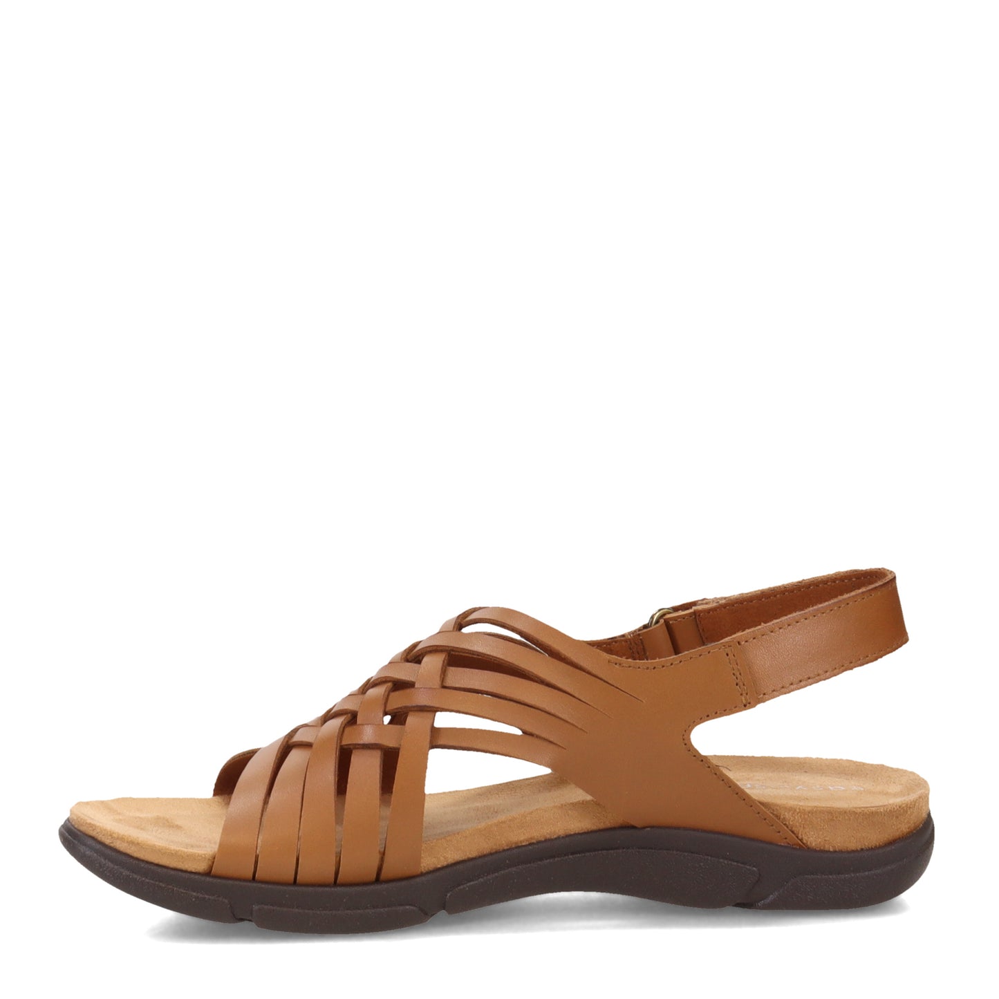 Peltz Shoes Women's Easy Spirit Mar Sandal BROWN SEMAR-MBR01