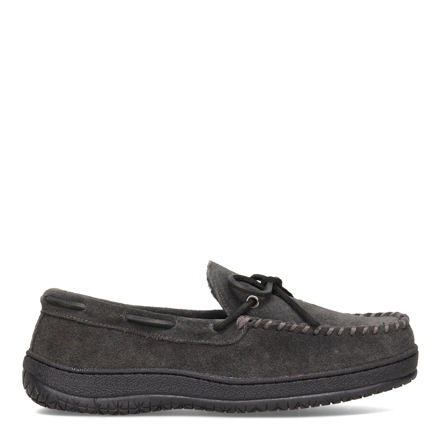Peltz Shoes Men's Clarks Moc Slipper GRAY SH20595Z-920