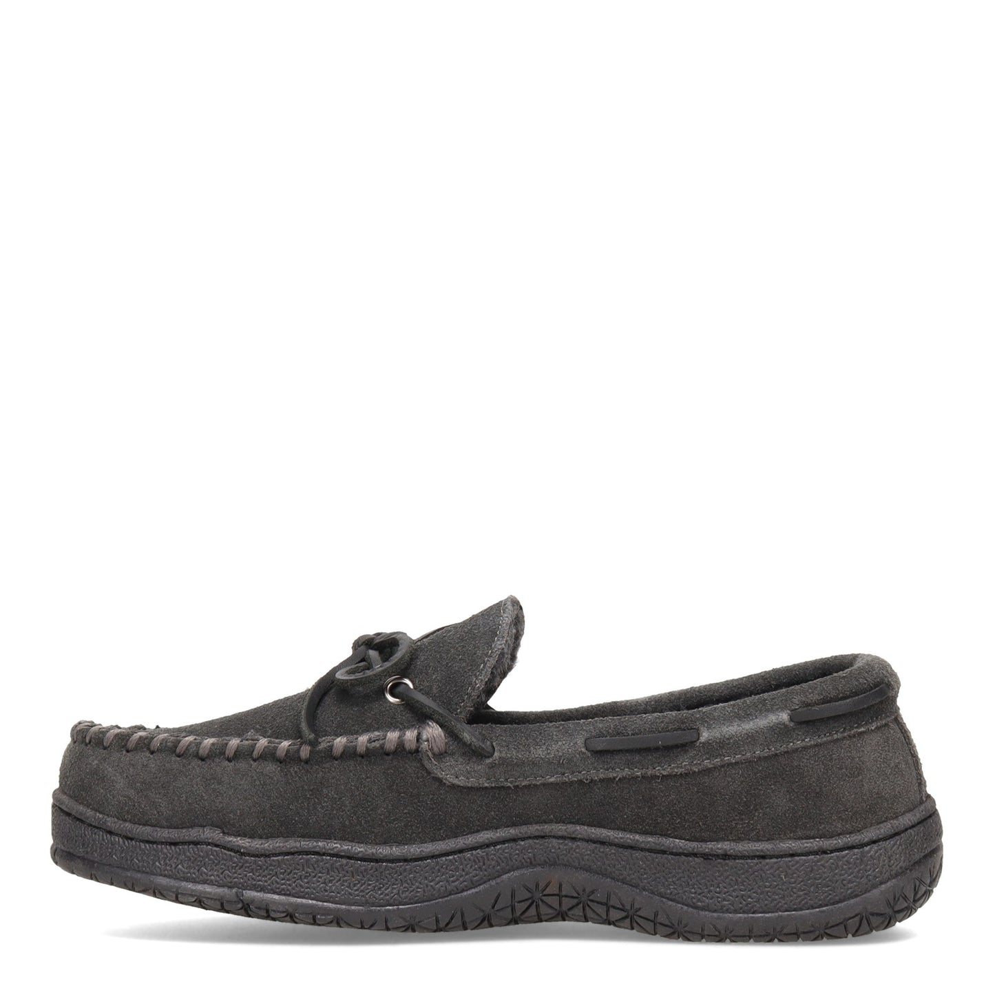 Peltz Shoes Men's Clarks Moc Slipper GRAY SH20595Z-920