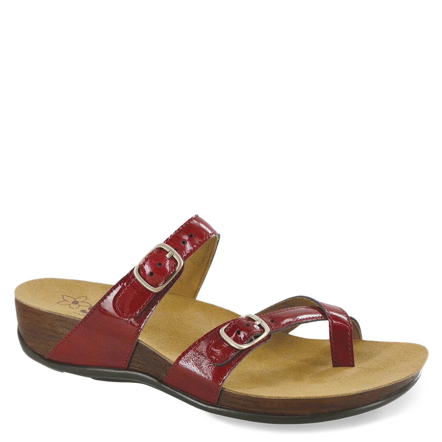 Peltz Shoes Women's SAS Shelly Sandal LIPSTICK SHELLY LIPSTICK