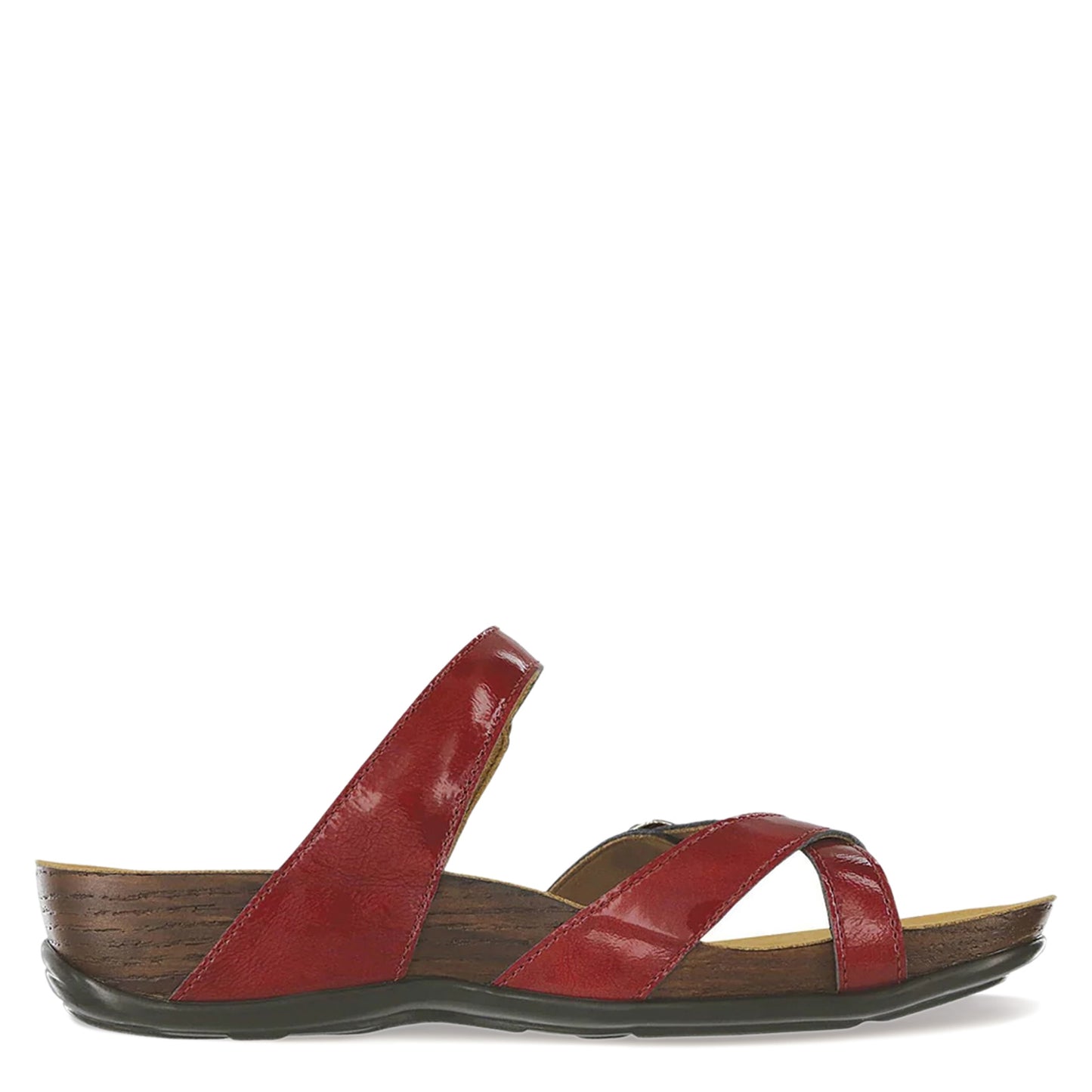 Peltz Shoes Women's SAS Shelly Sandal LIPSTICK SHELLY LIPSTICK