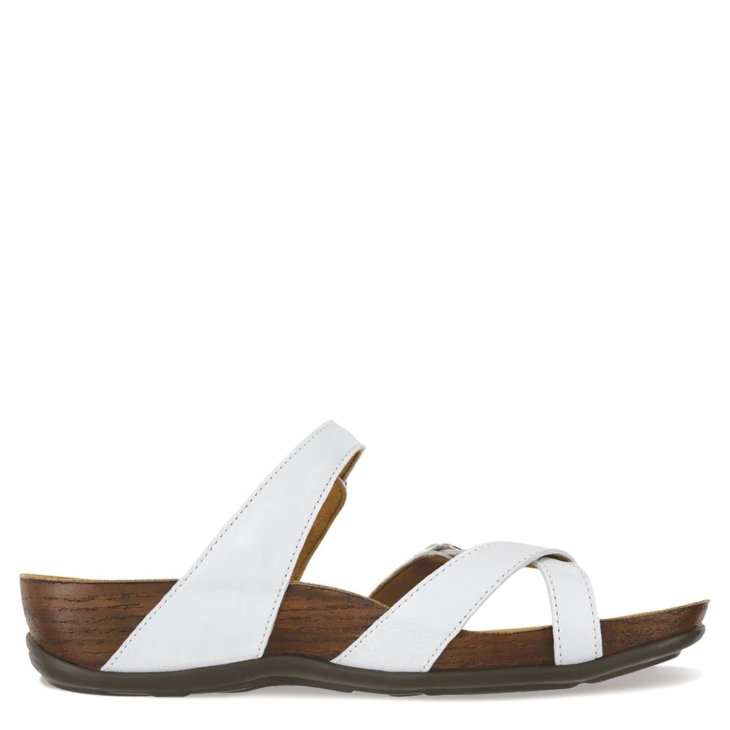 Peltz Shoes Women's SAS Shelly Sandal PEARL SHELLY PRL WHIT