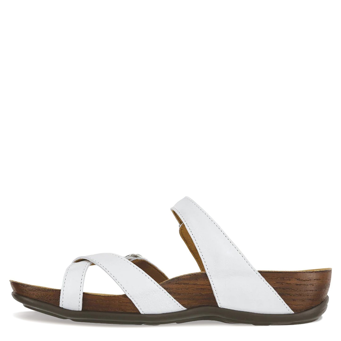 Peltz Shoes Women's SAS Shelly Sandal PEARL SHELLY PRL WHIT