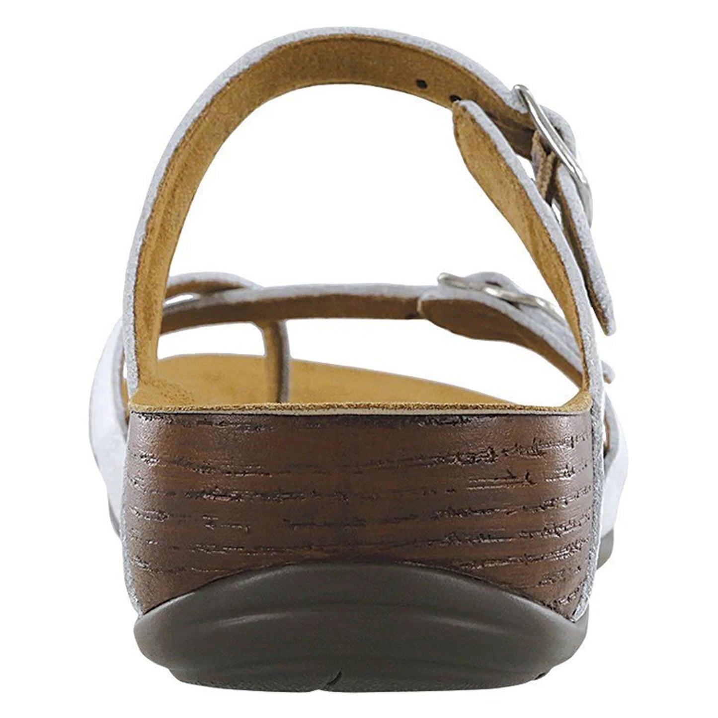 Peltz Shoes Women's SAS Shelly Sandal PEARL SHELLY PRL WHIT