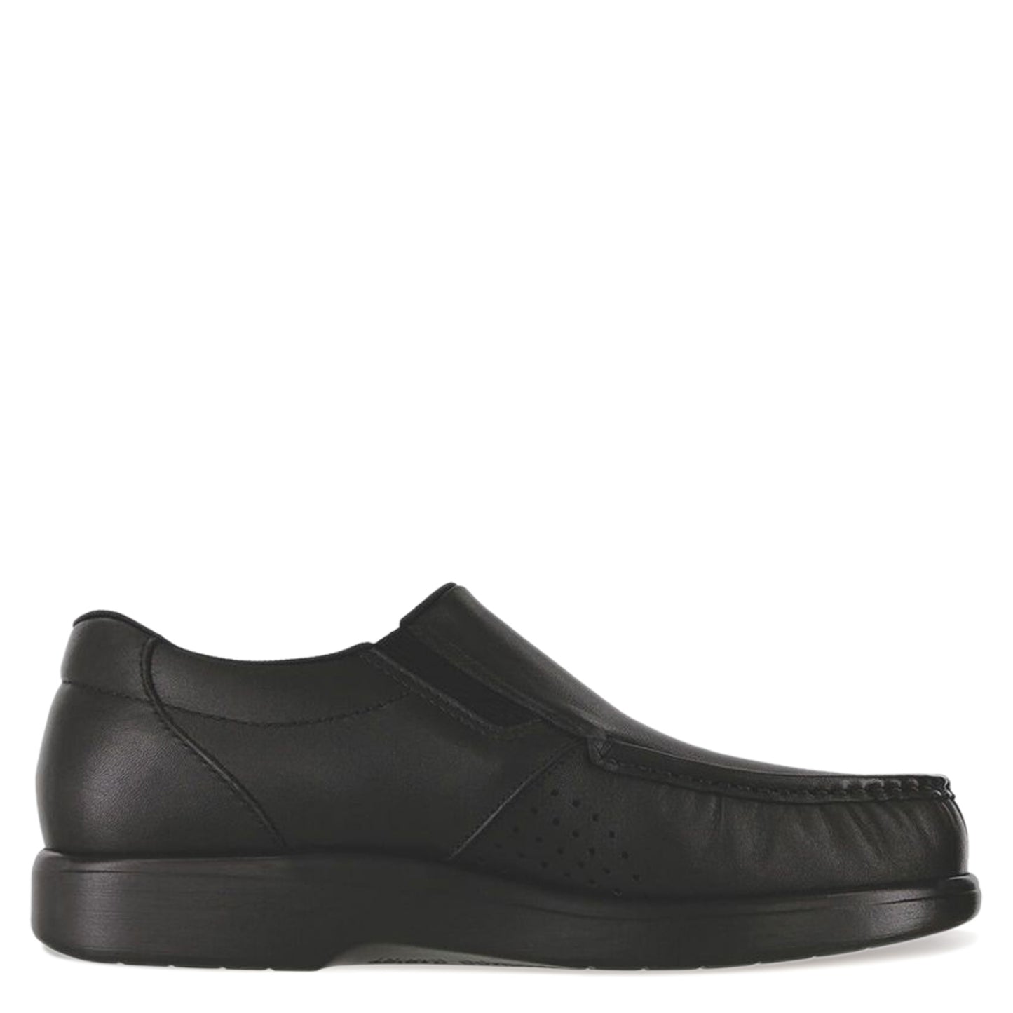 Peltz Shoes Men's SAS Sidegore Loafer BLACK SMOOTH SIDEGORE BLKSM