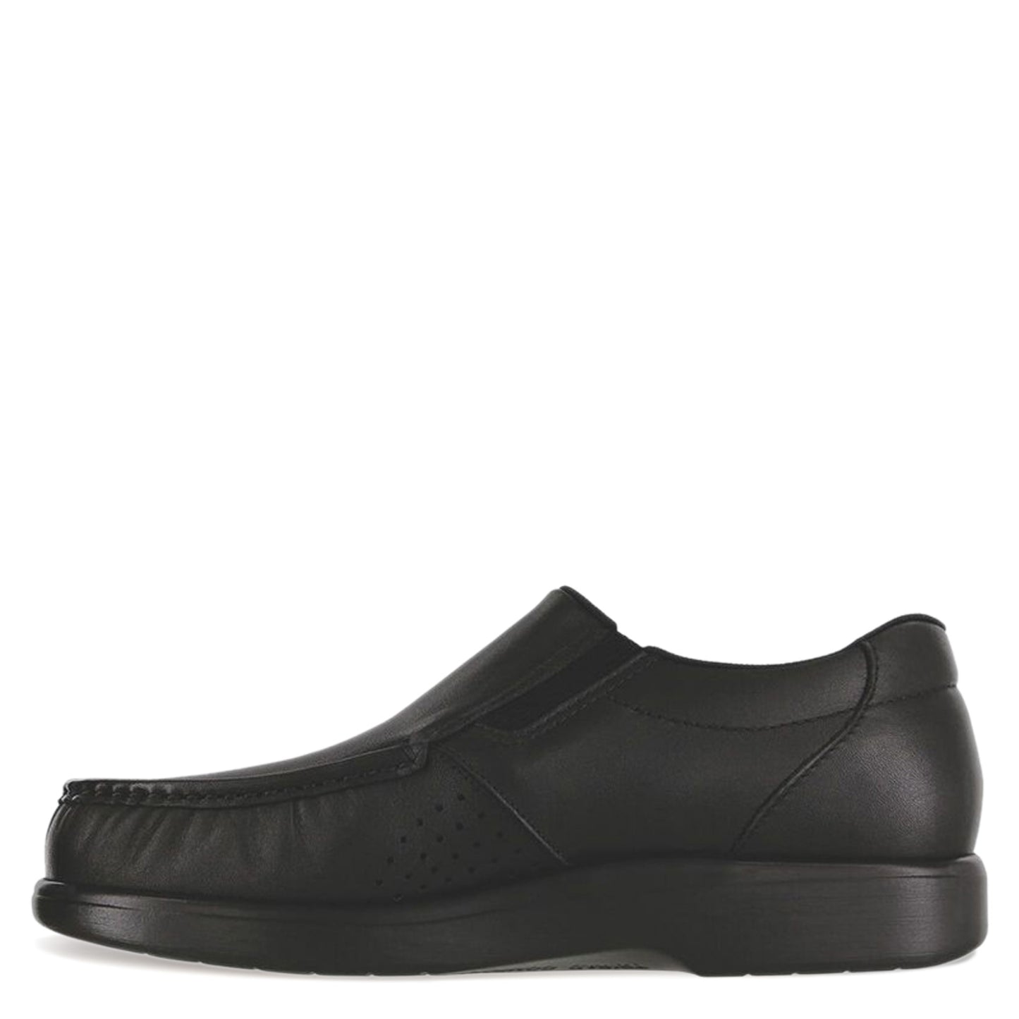 Peltz Shoes Men's SAS Sidegore Loafer BLACK SMOOTH SIDEGORE BLKSM