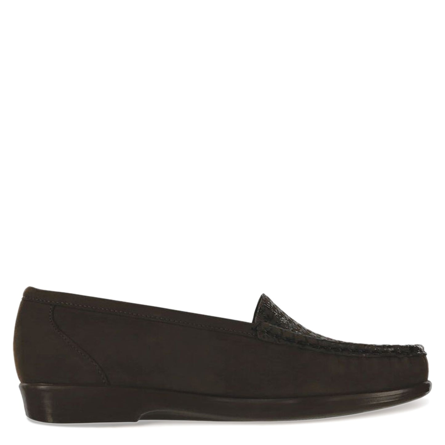 Peltz Shoes Women's SAS Simplify Loafer BROWN TETRIS SIMPLIFY BRNTET