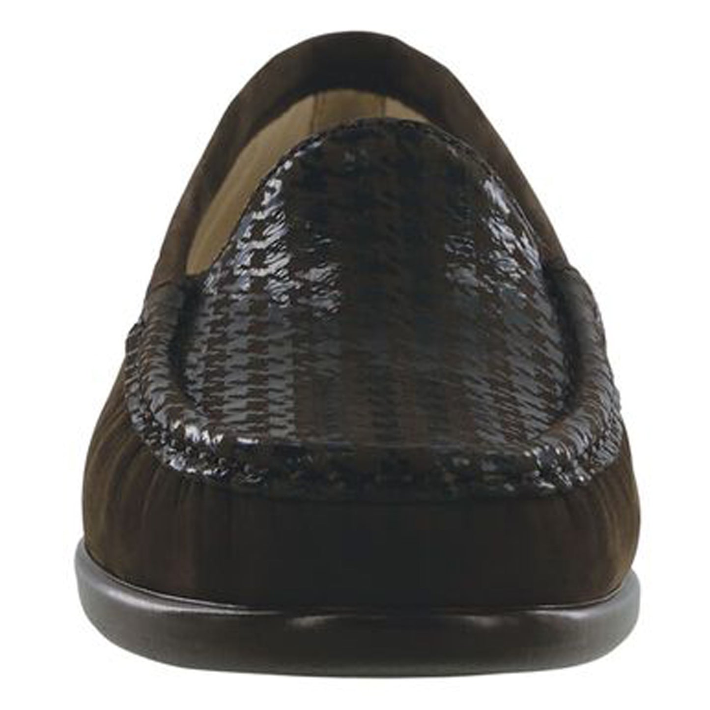 Peltz Shoes Women's SAS Simplify Loafer BROWN TETRIS SIMPLIFY BRNTET