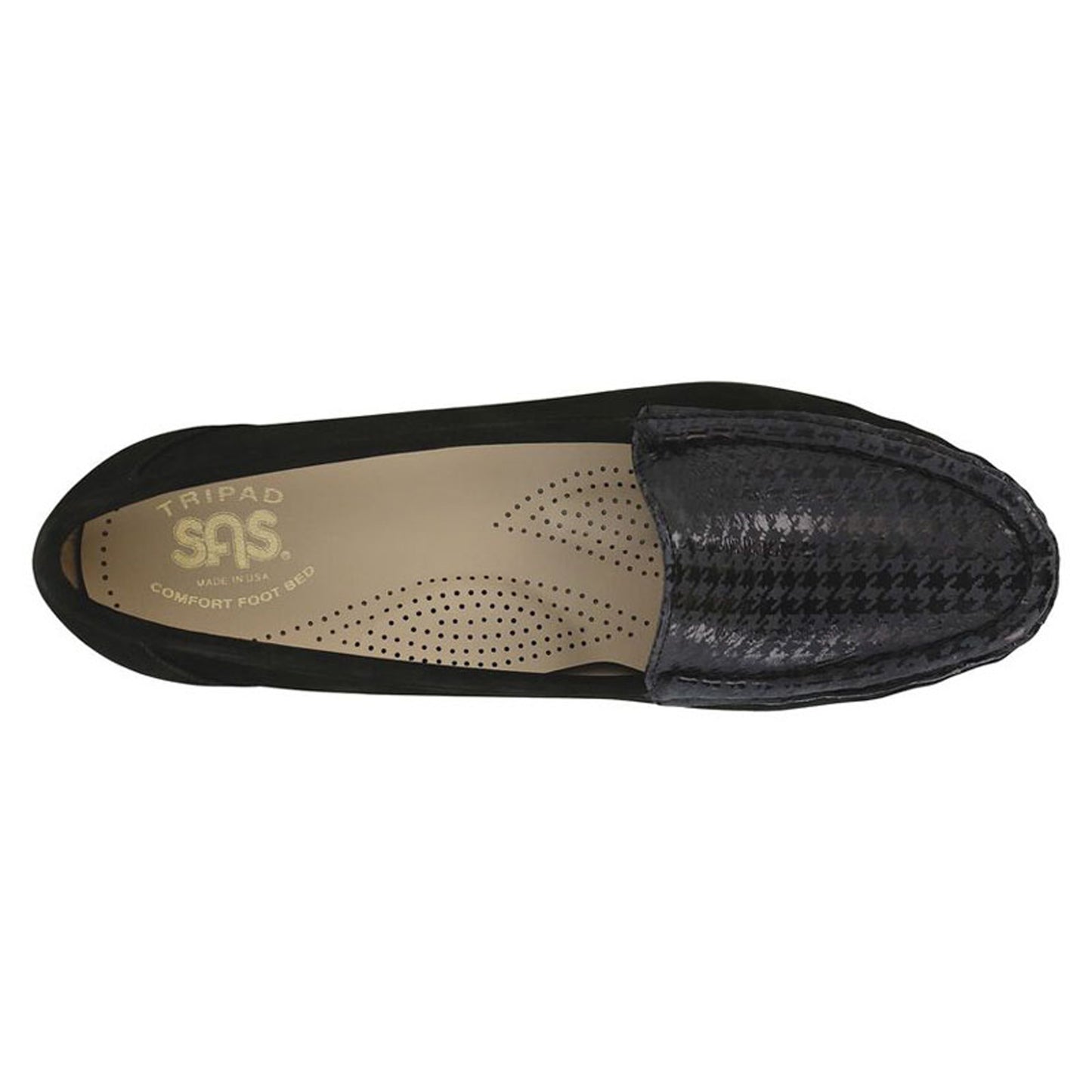 Peltz Shoes Women's SAS Simplify Loafer GREY TETRIS SIMPLIFY GRYTET