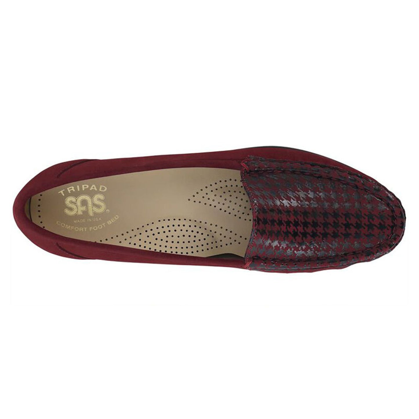 Peltz Shoes Women's SAS Simplify Loafer RED TETRIS SIMPLIFY REDTET
