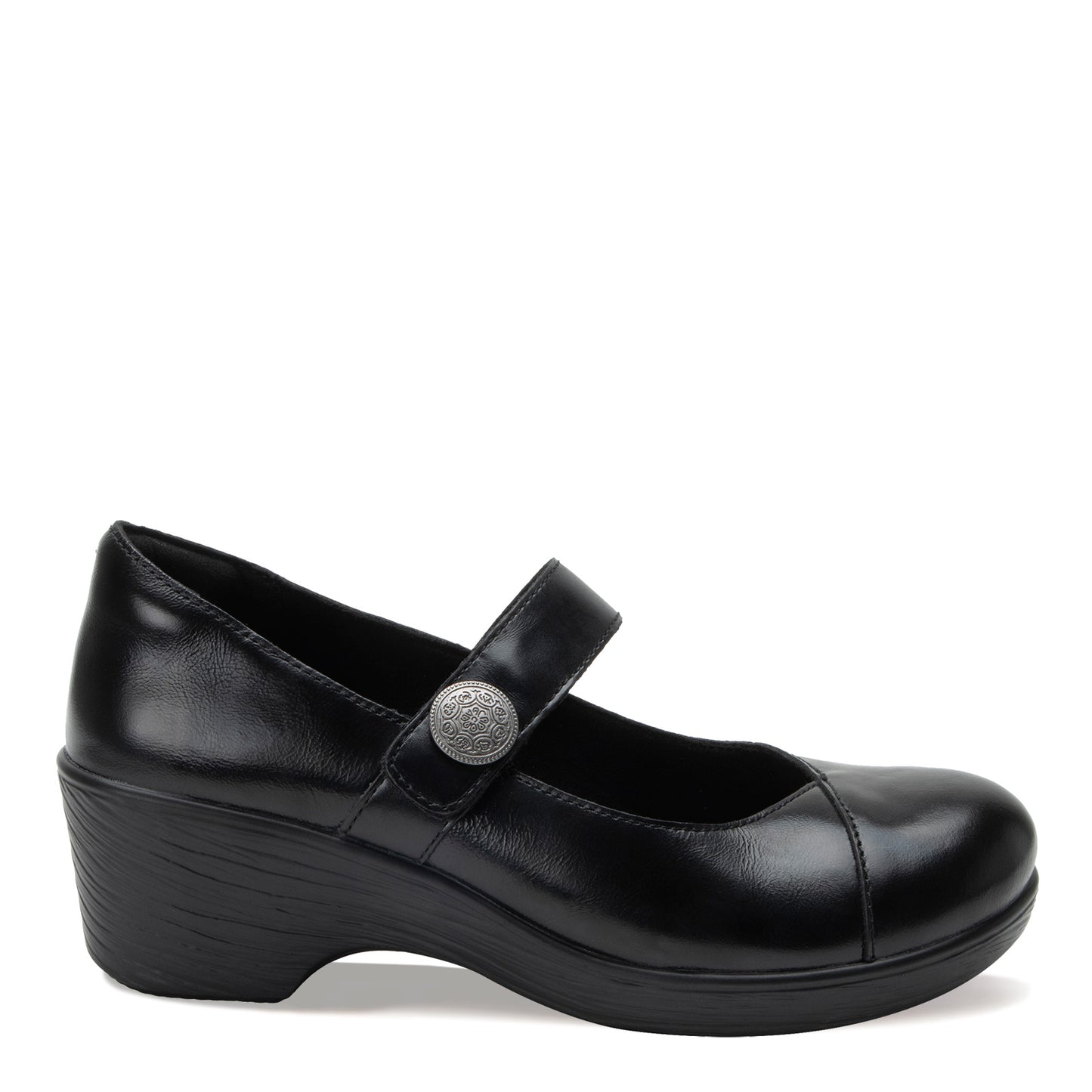 Peltz Shoes Women's Alegria Sofi Mary Jane Noir SOF-8156