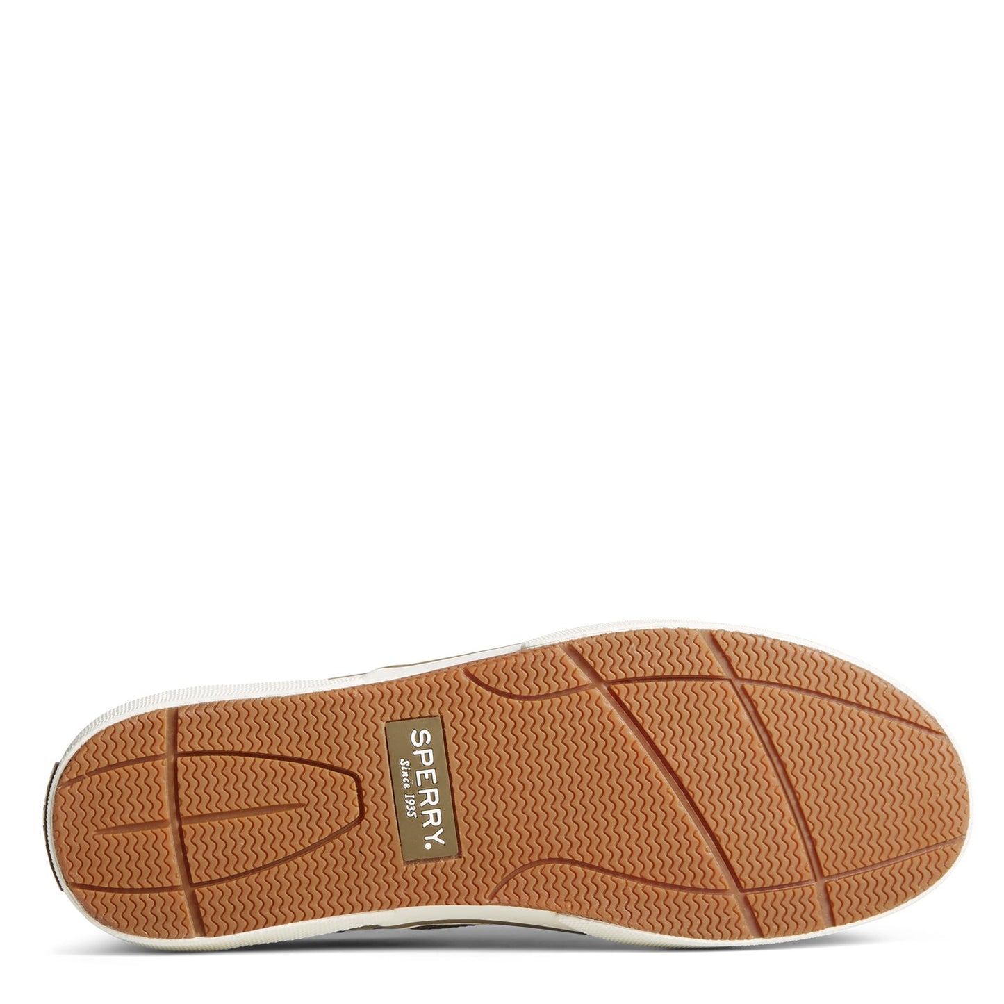 Peltz Shoes Men's Sperry Halyard CVO Sneaker Camo Tan STS23656