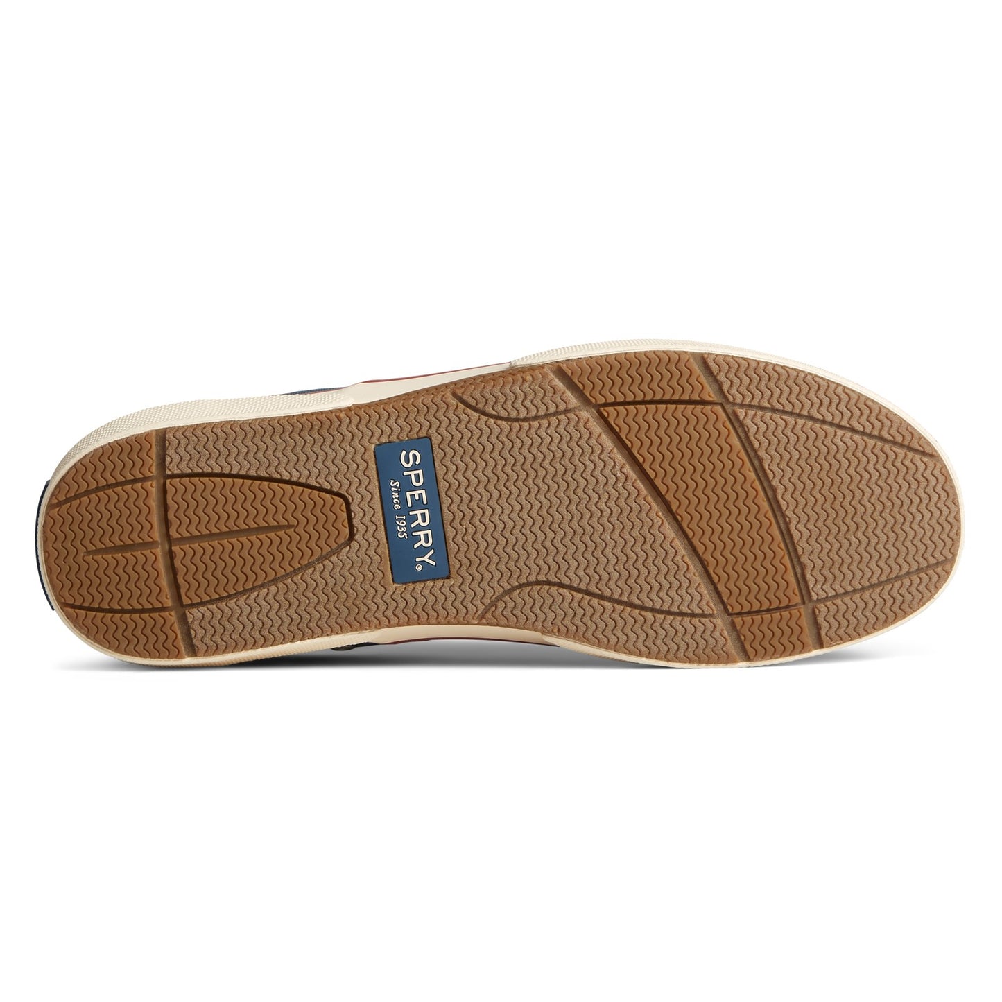 Peltz Shoes Men's Sperry Halyard CVO Sneaker BLUE WASH STS23657