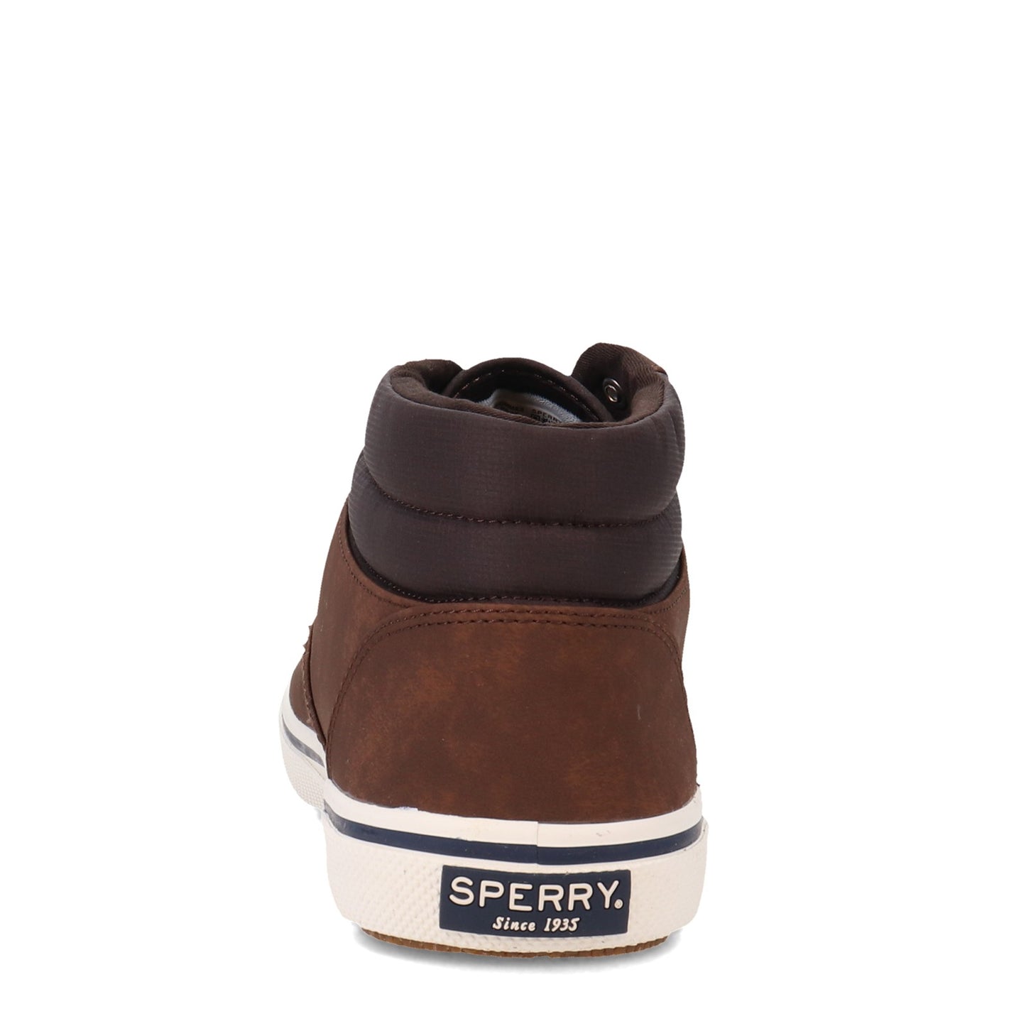 Peltz Shoes Men's Sperry Halyard Storm Chukka BROWN STS23666