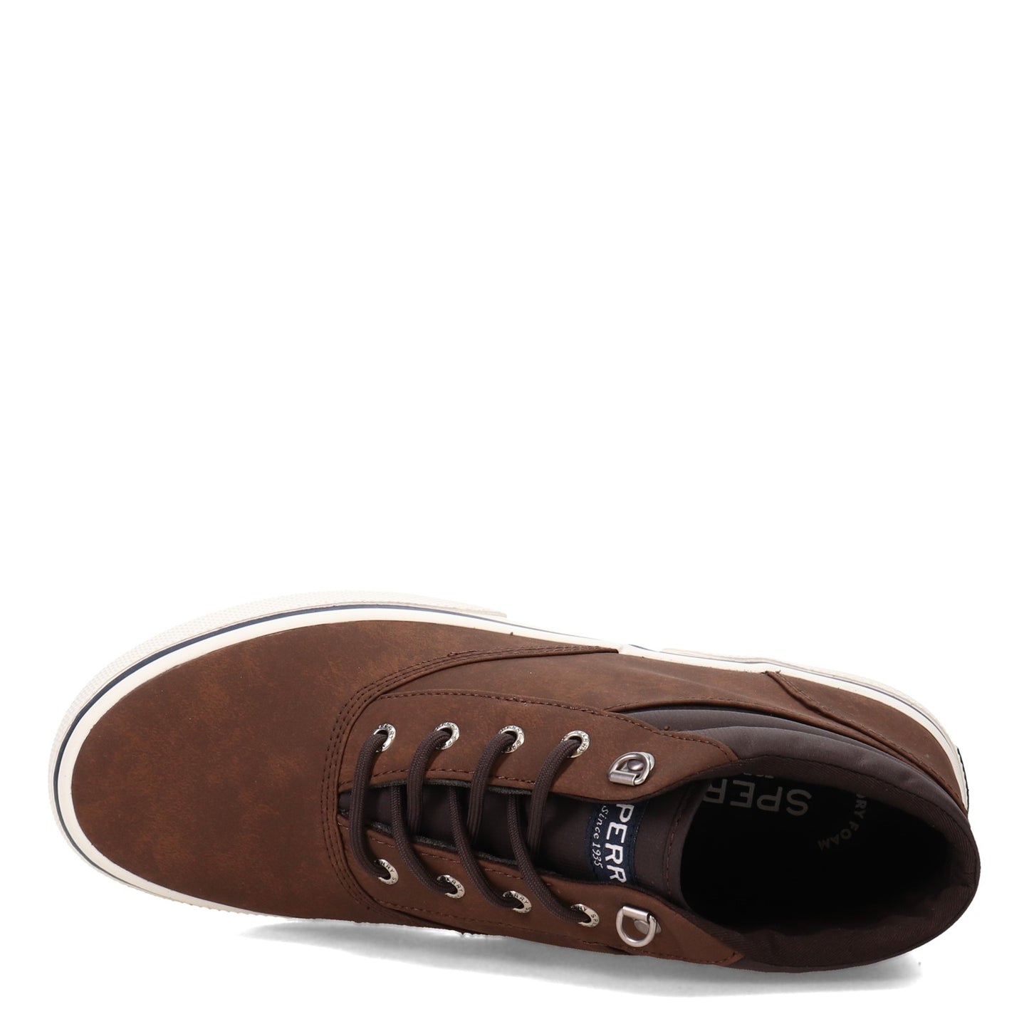 Peltz Shoes Men's Sperry Halyard Storm Chukka BROWN STS23666