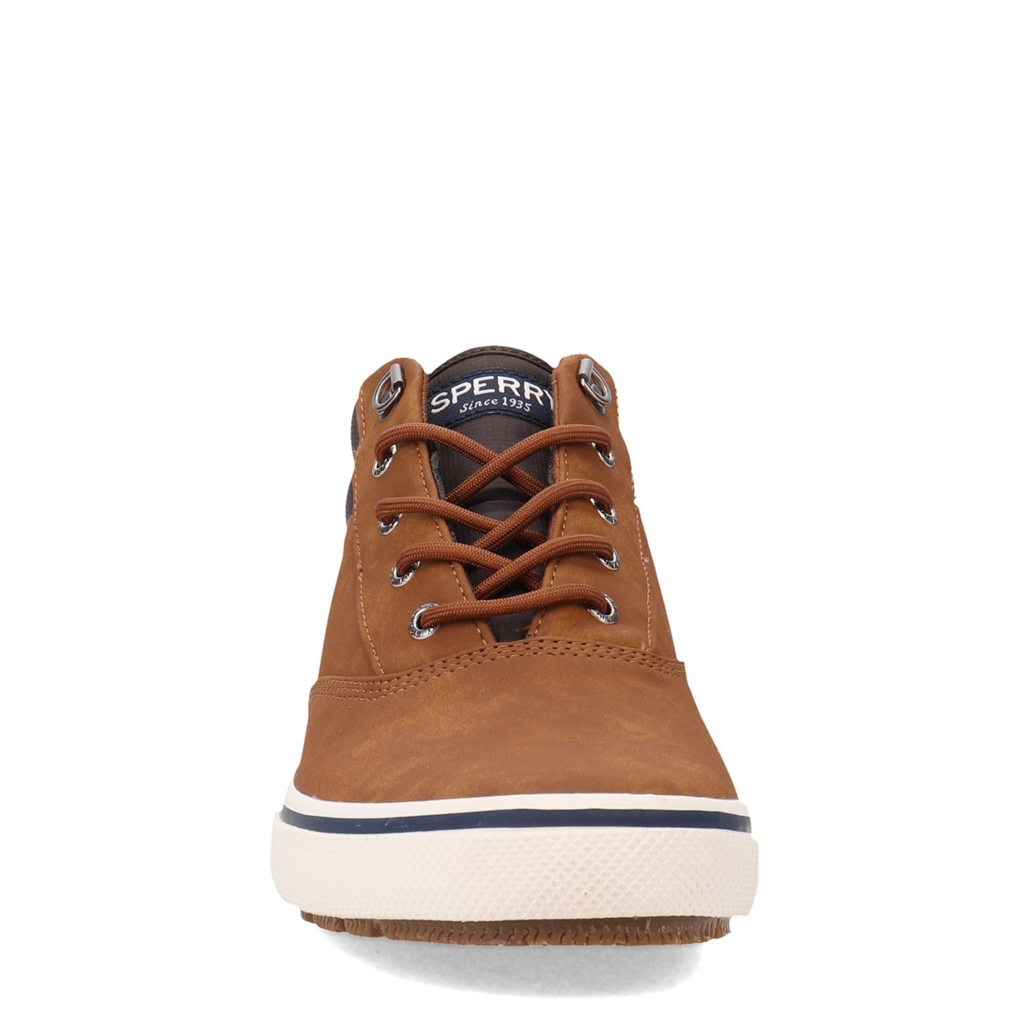 Peltz Shoes Men's Sperry Halyard Storm Chukka TAN BROWN STS23668