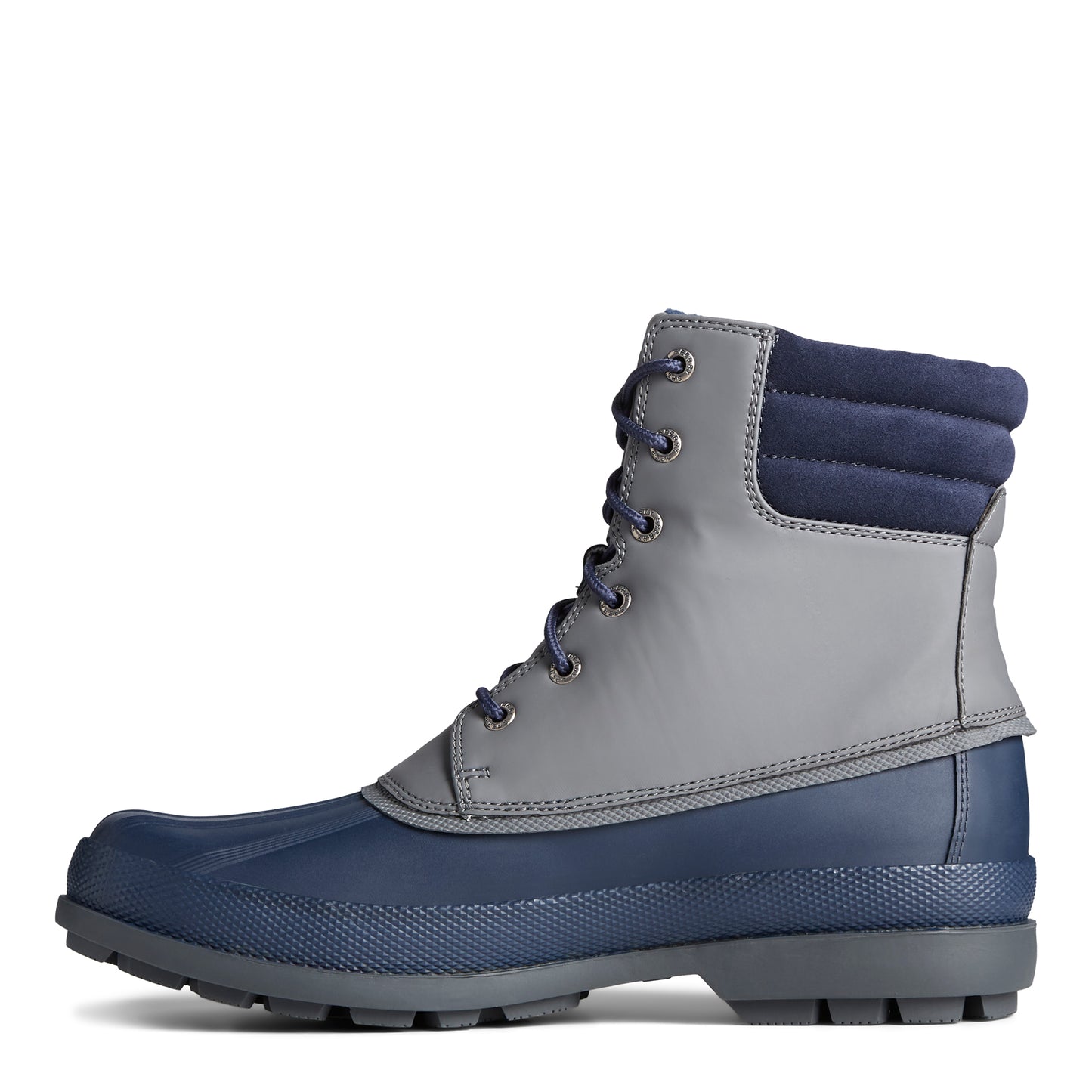Peltz Shoes Men's Sperry Cold Bay Boot NAVY GREY STS23686