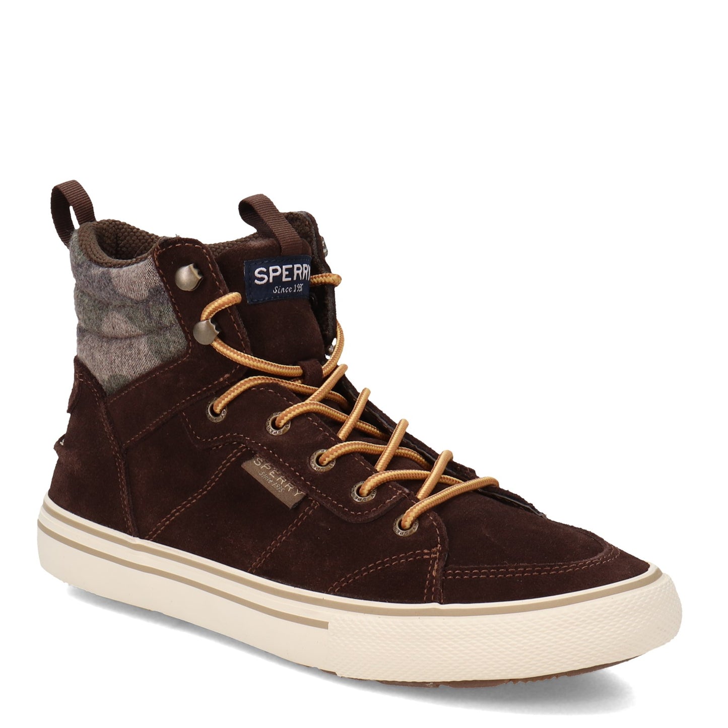 Peltz Shoes Men's Sperry Striper Storm Hiker Boot CAMO STS23706
