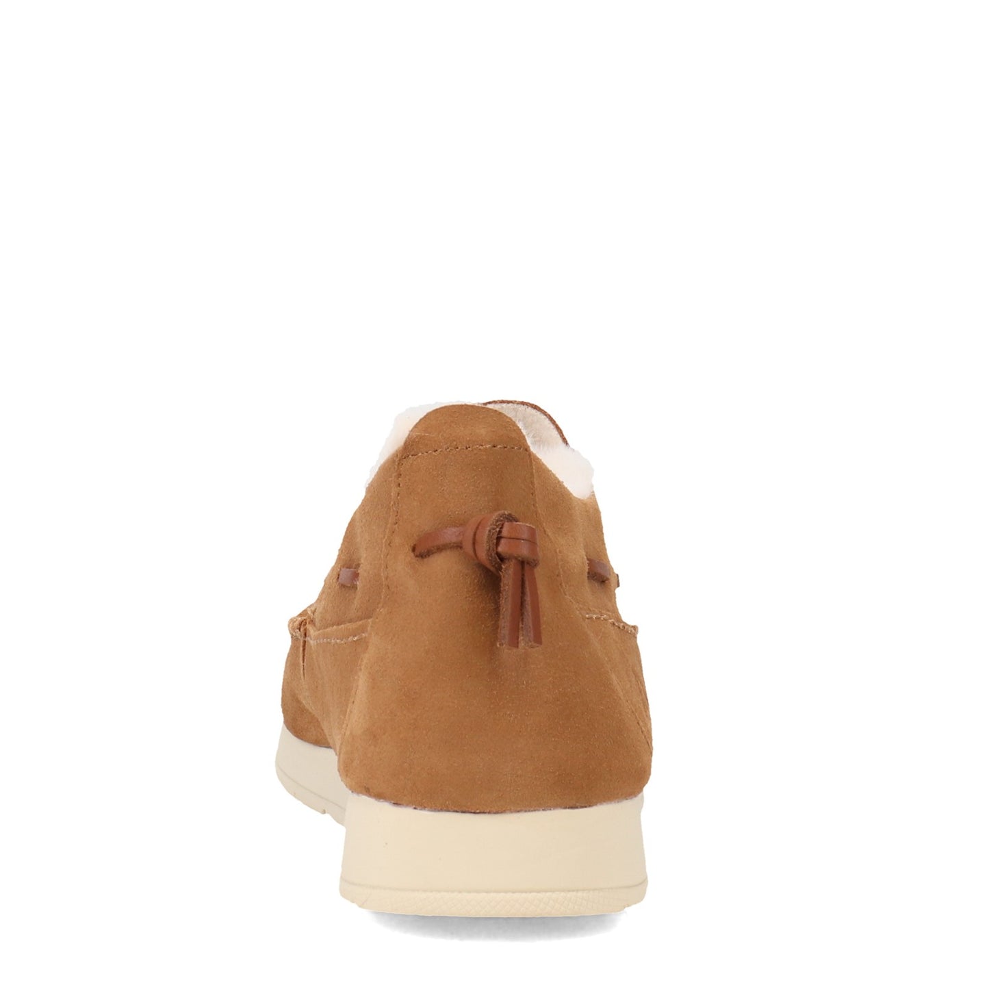 Peltz Shoes Men's Sperry Moc-Sider Suede Slip-On TAN STS23726