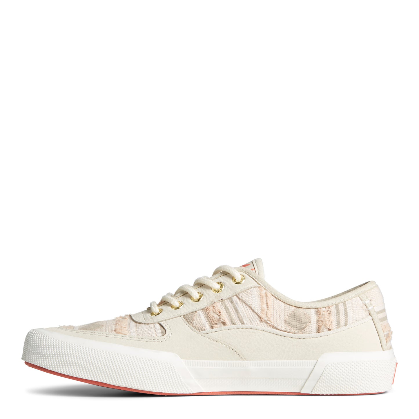 Peltz Shoes Men's Sperry Soletide Sneaker TAUPE MULTI STS23834