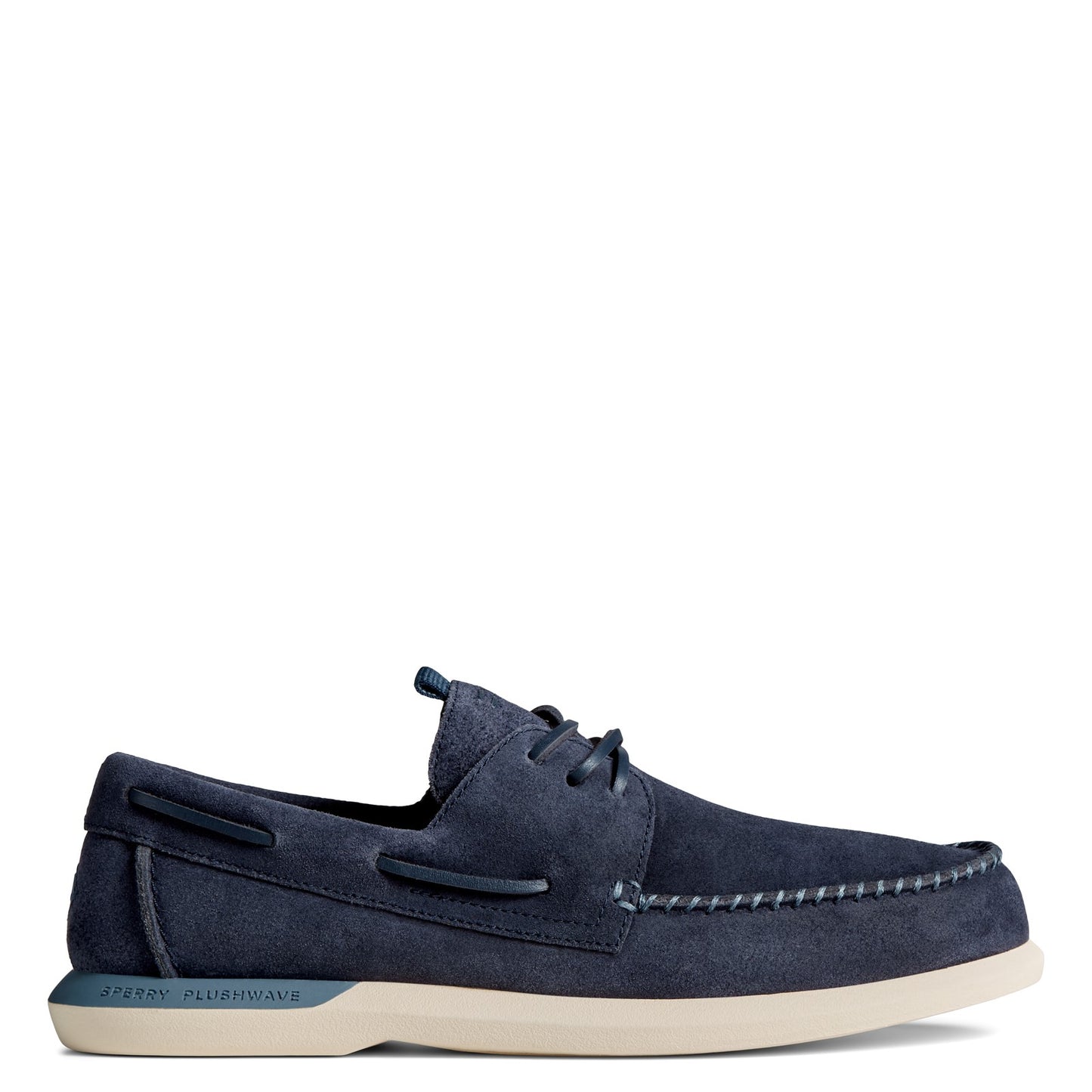 Peltz Shoes Men's Sperry Gold Cup Authentic Original PLUSHWAVE 2.0 Boat Shoe DARK NAVY STS24023