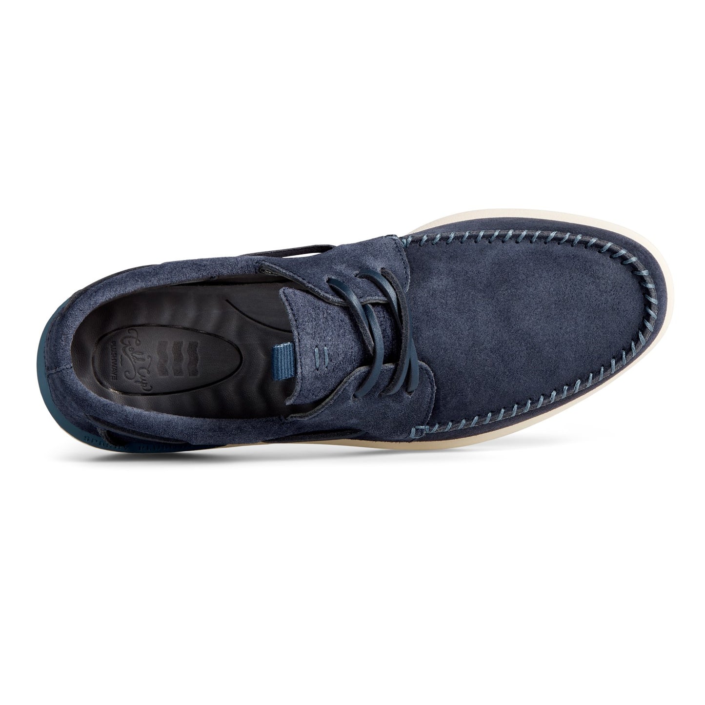 Peltz Shoes Men's Sperry Gold Cup Authentic Original PLUSHWAVE 2.0 Boat Shoe DARK NAVY STS24023
