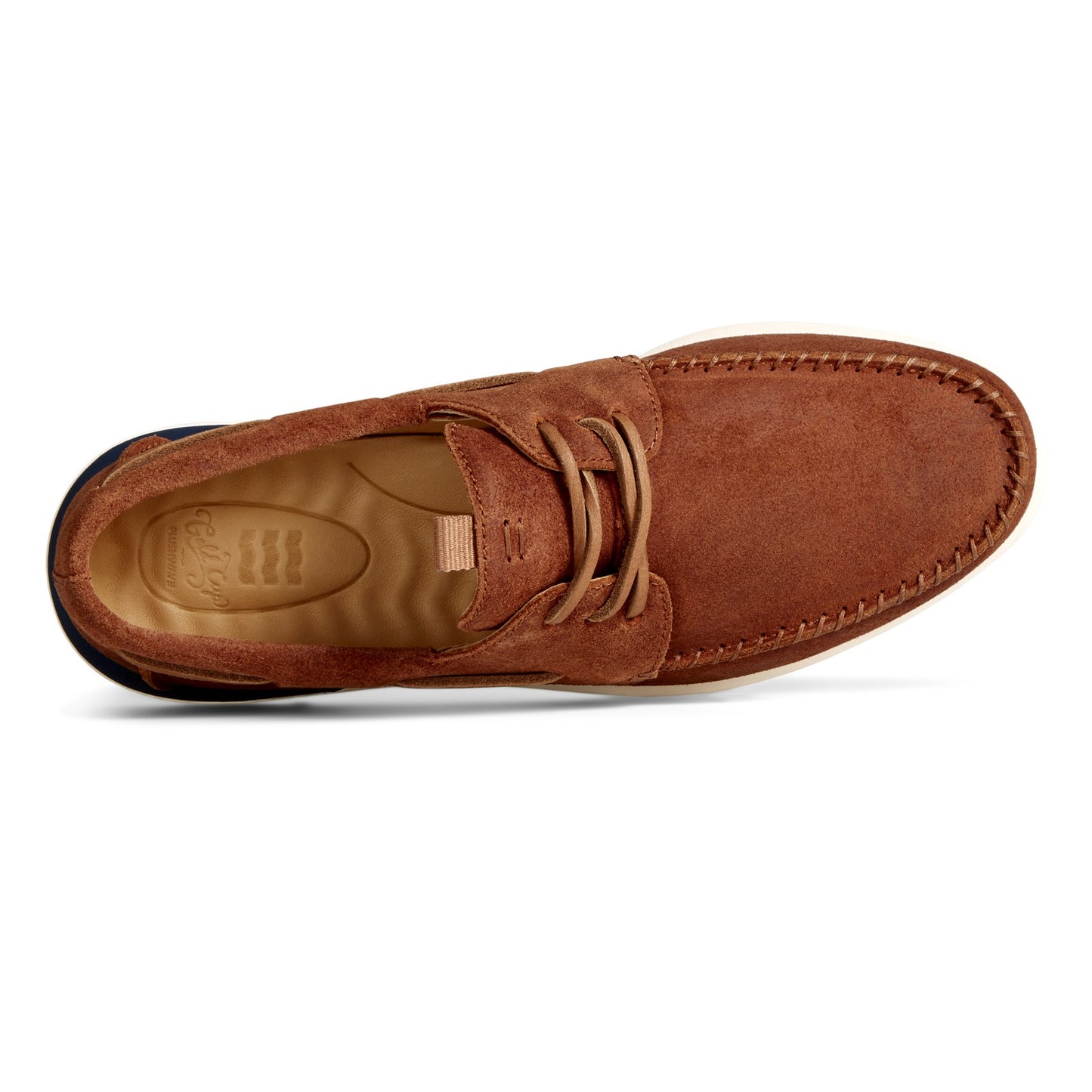 Peltz Shoes Men's Sperry Gold Cup Authentic Original PLUSHWAVE 2.0 Boat Shoe TAN STS24025